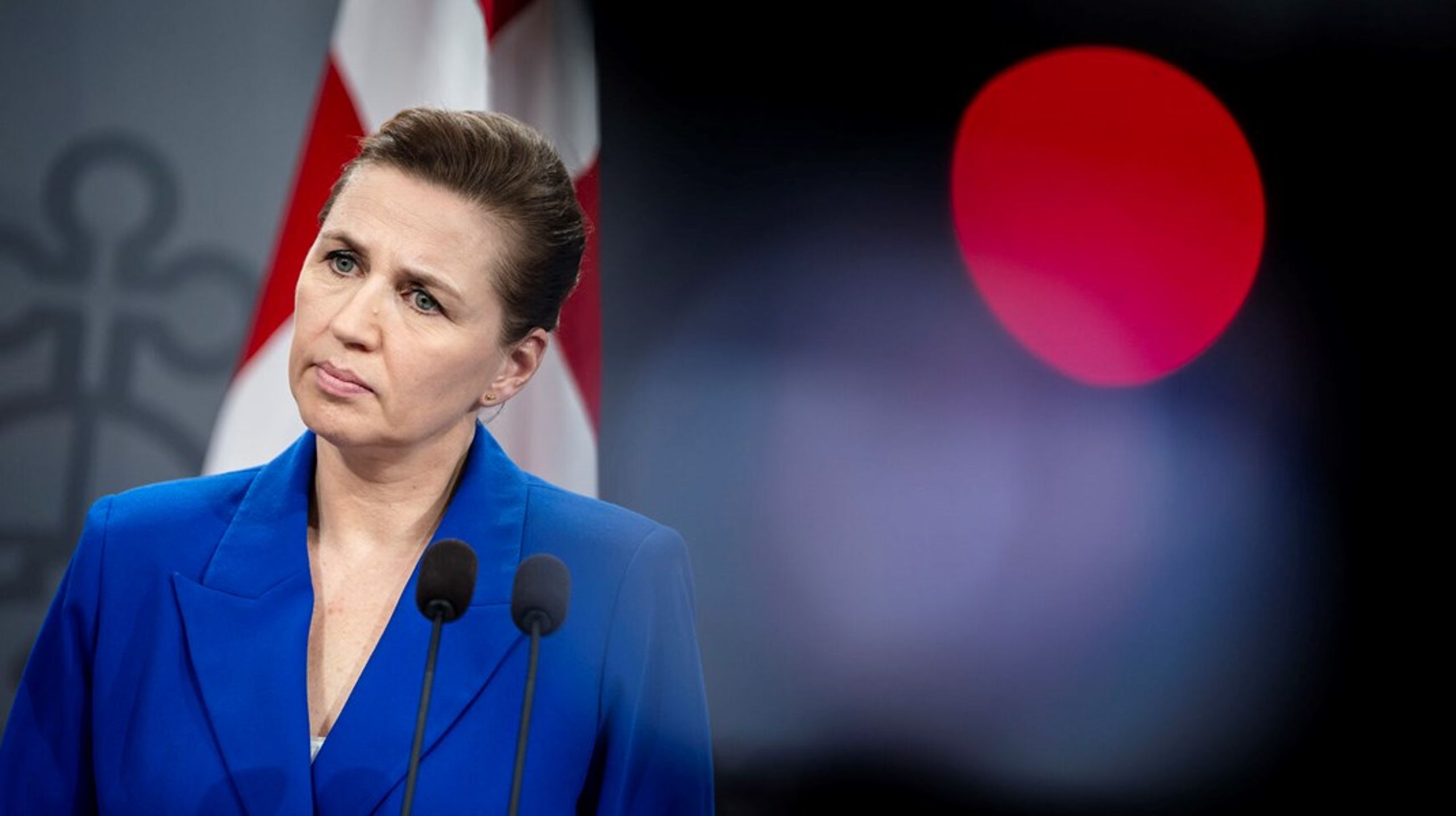 Det er kritisabelt, når&nbsp;Mette Frederiksen giver udtryk for, at Danmark ikke har noget at sige i spørgsmålet om Grønlands fremtid, mener Konservative.