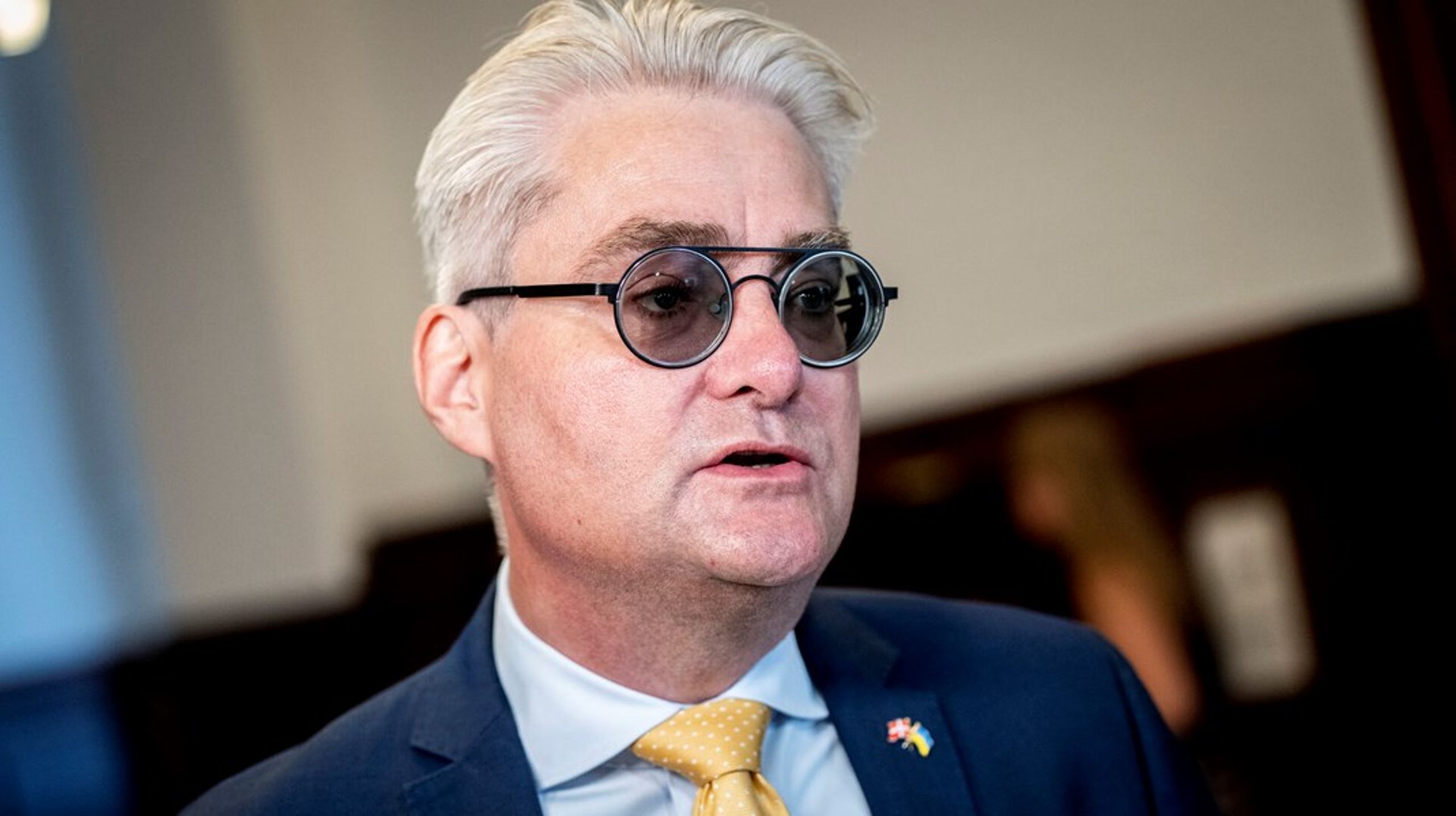 Tidligere justitsminister Søren Pind er formand for det udvalg, der tirsdag afleverede sine anbefalinger til kulturminister Jakob Engel-Schmidt (M).