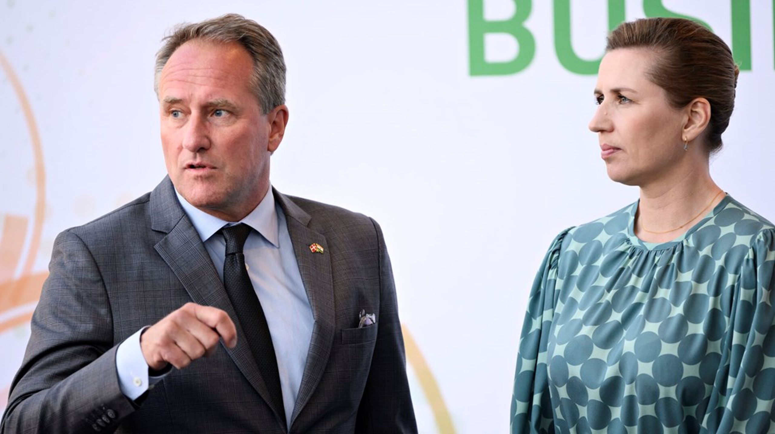 DI's administrerende direktør, Lars Sandahl Sørensen, foreslår regeringen at finde et større tocifret milliardbeløb til oprustning ved at holde de offentlige udgifter i ro.