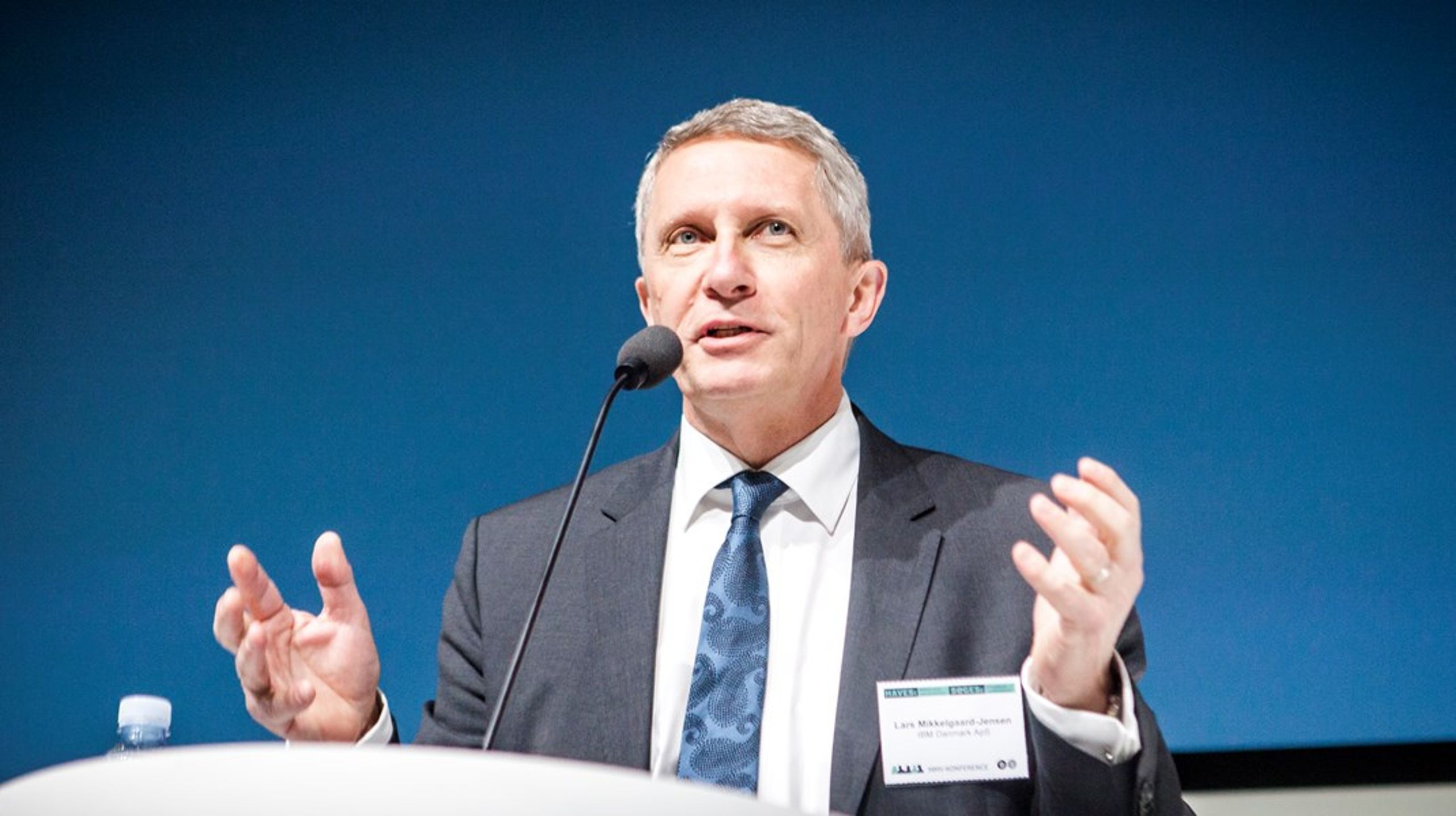 Lars Mikkelgaard-Jensen har været formand i Sydbank siden&nbsp;september 2019.