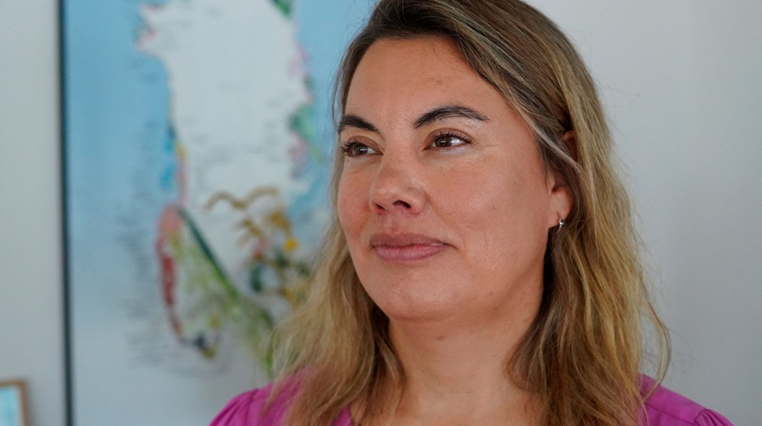 Naaja Nathanielsen var i Nuuk Lufthavn og på vej til rigsmøde i Danmark, netop da Donald Trump Jr. landede med sin fars privatfly 7. januar. "Men jeg var i et andet lokale og valgte også at træde et skridt tilbage, så vi ikke var tilgængelige," fortæller hun.  <br>