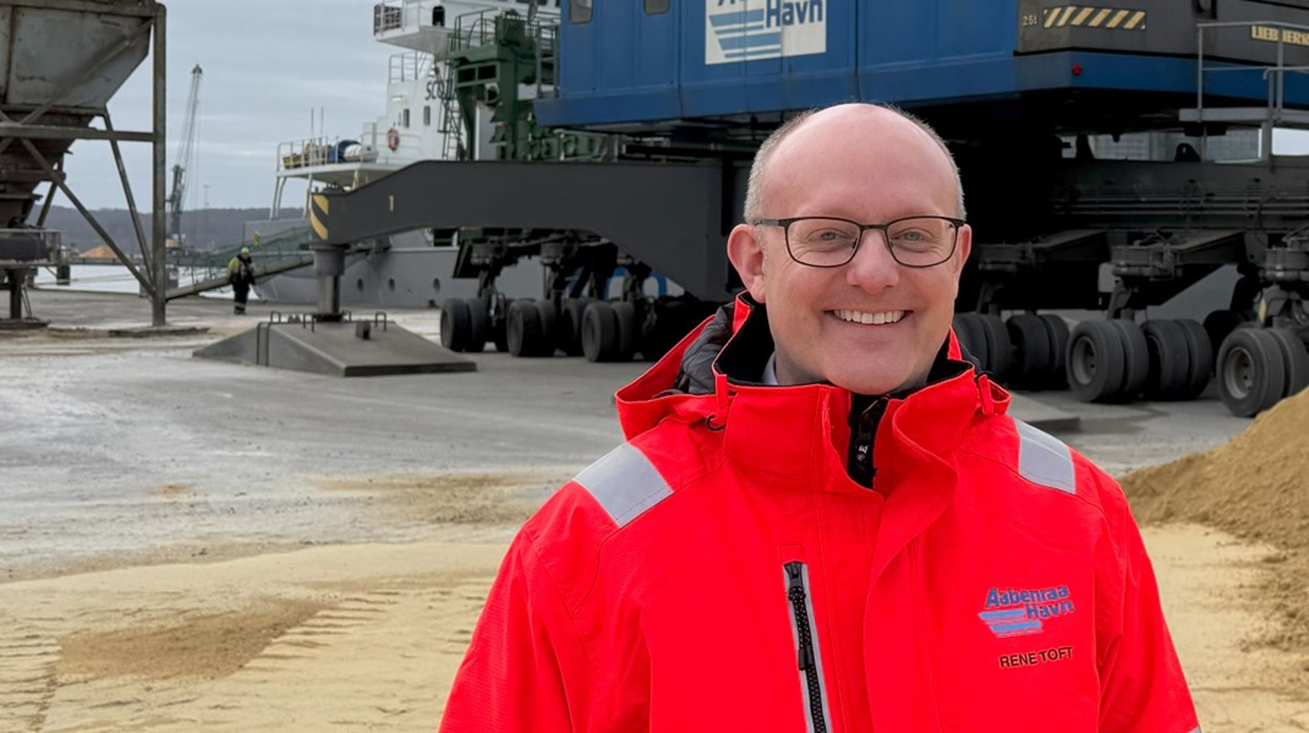 René Toft Kristiansen får chefpost&nbsp;i Aabenraa Havn.