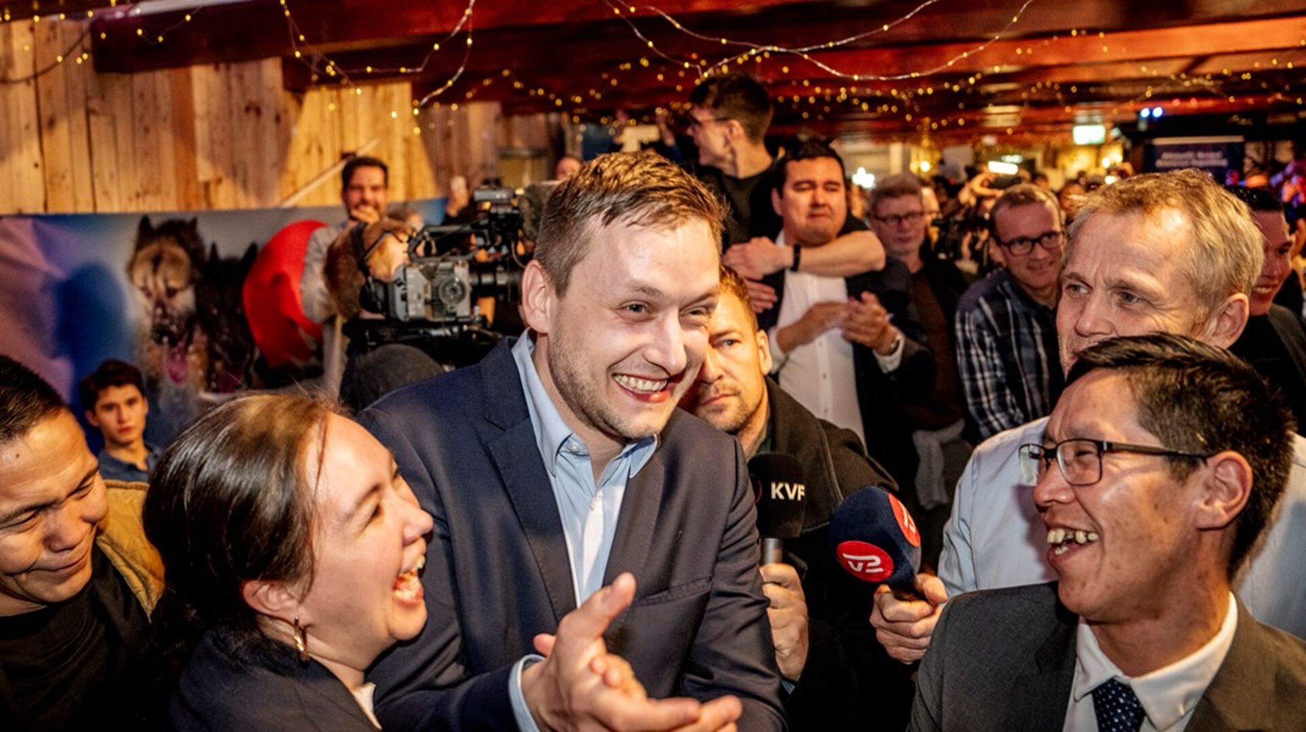 Valgfest hos Demokraatit
