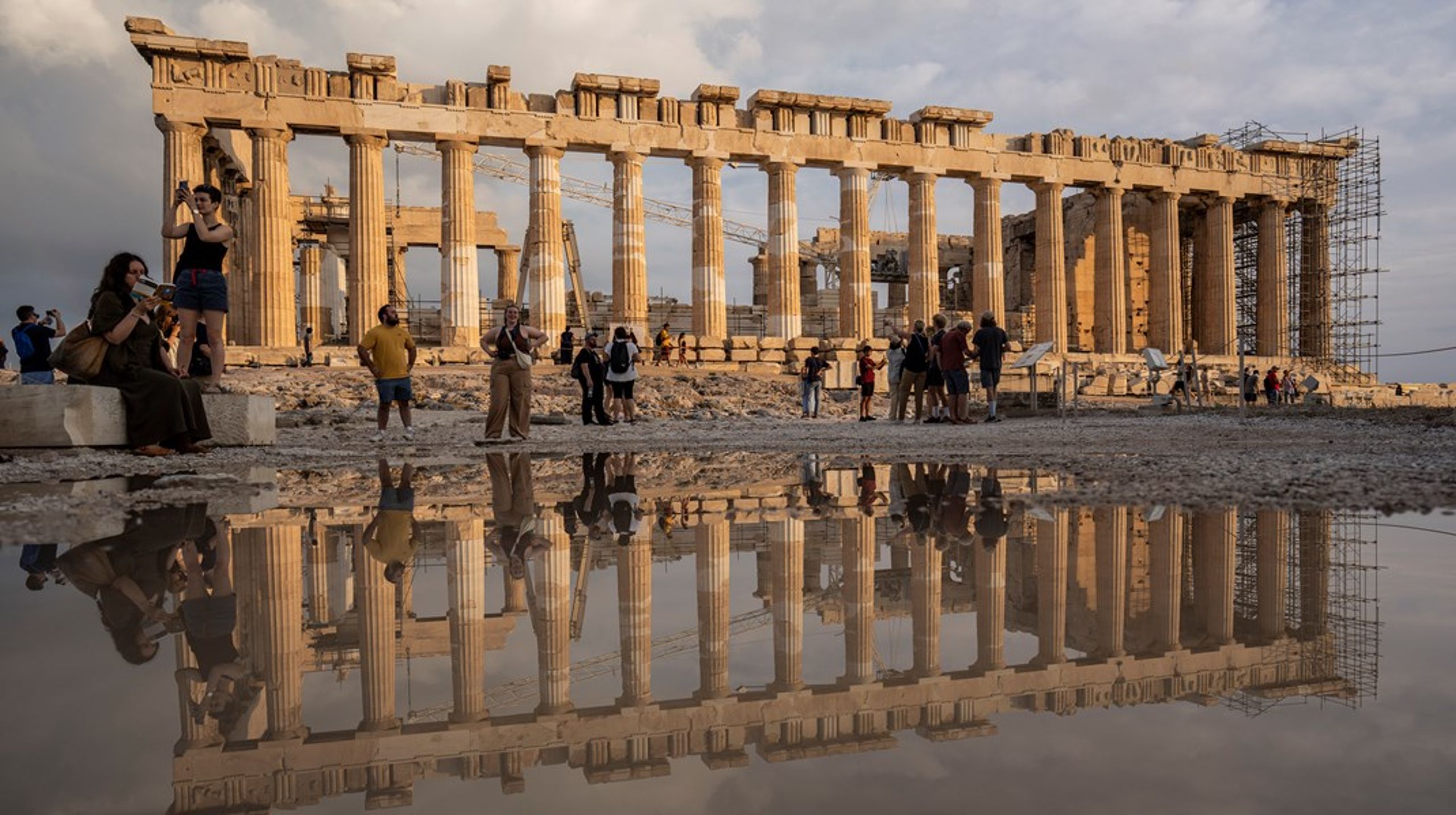 Den græske regering har over en årrække udtrykt ønske om tilbagelevering af fragmenter fra Parthenon-templet i Athen.&nbsp;