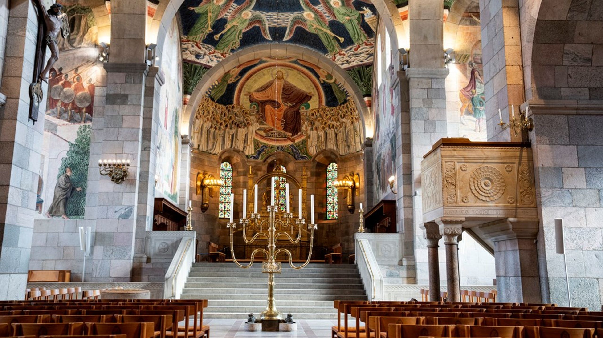 Asger Pedersen var i mange år domorganist i Viborg.
