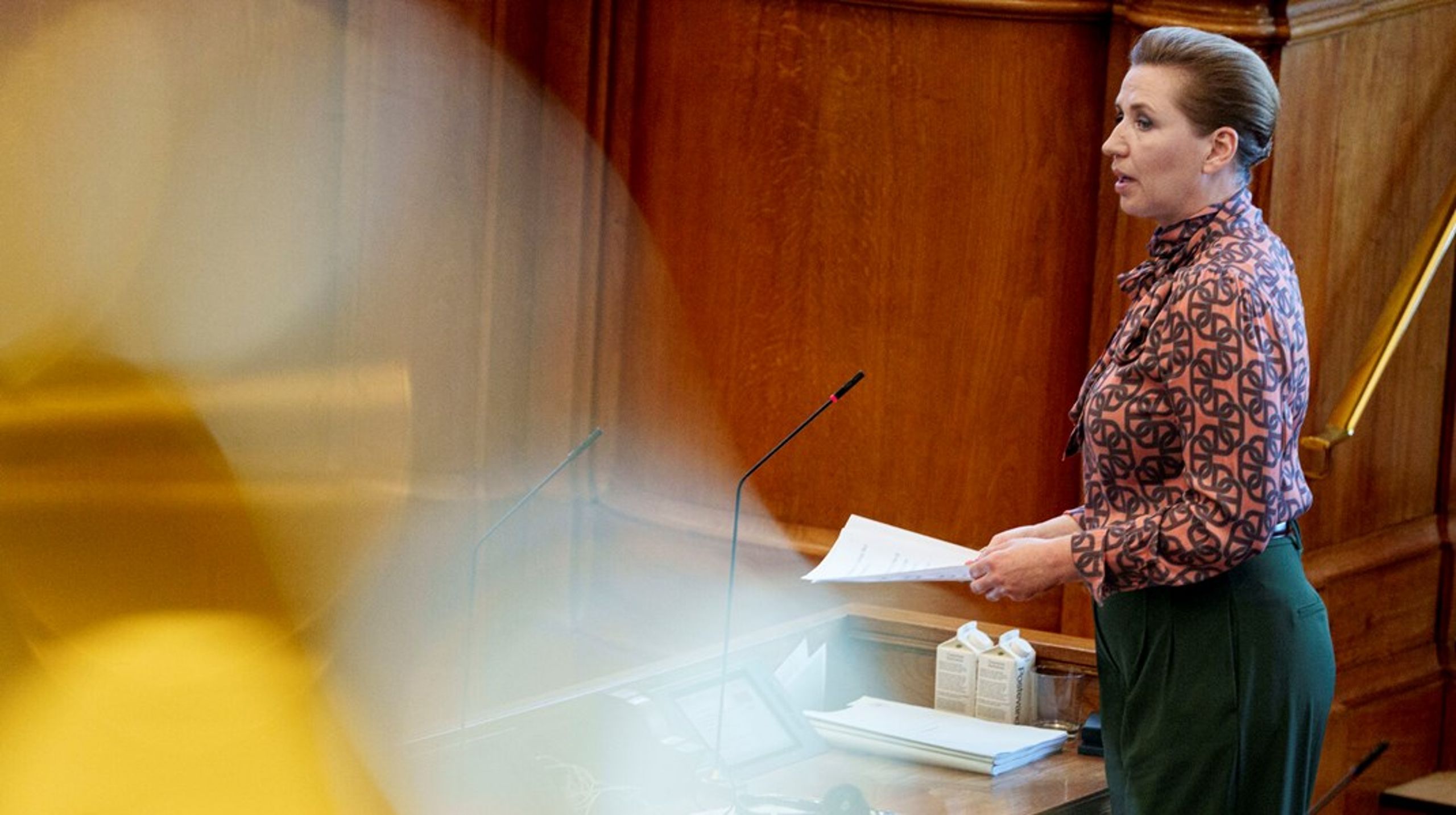 Mette Frederiksen startede spørgetimen med en tour de force gennem den politiske dagsorden.