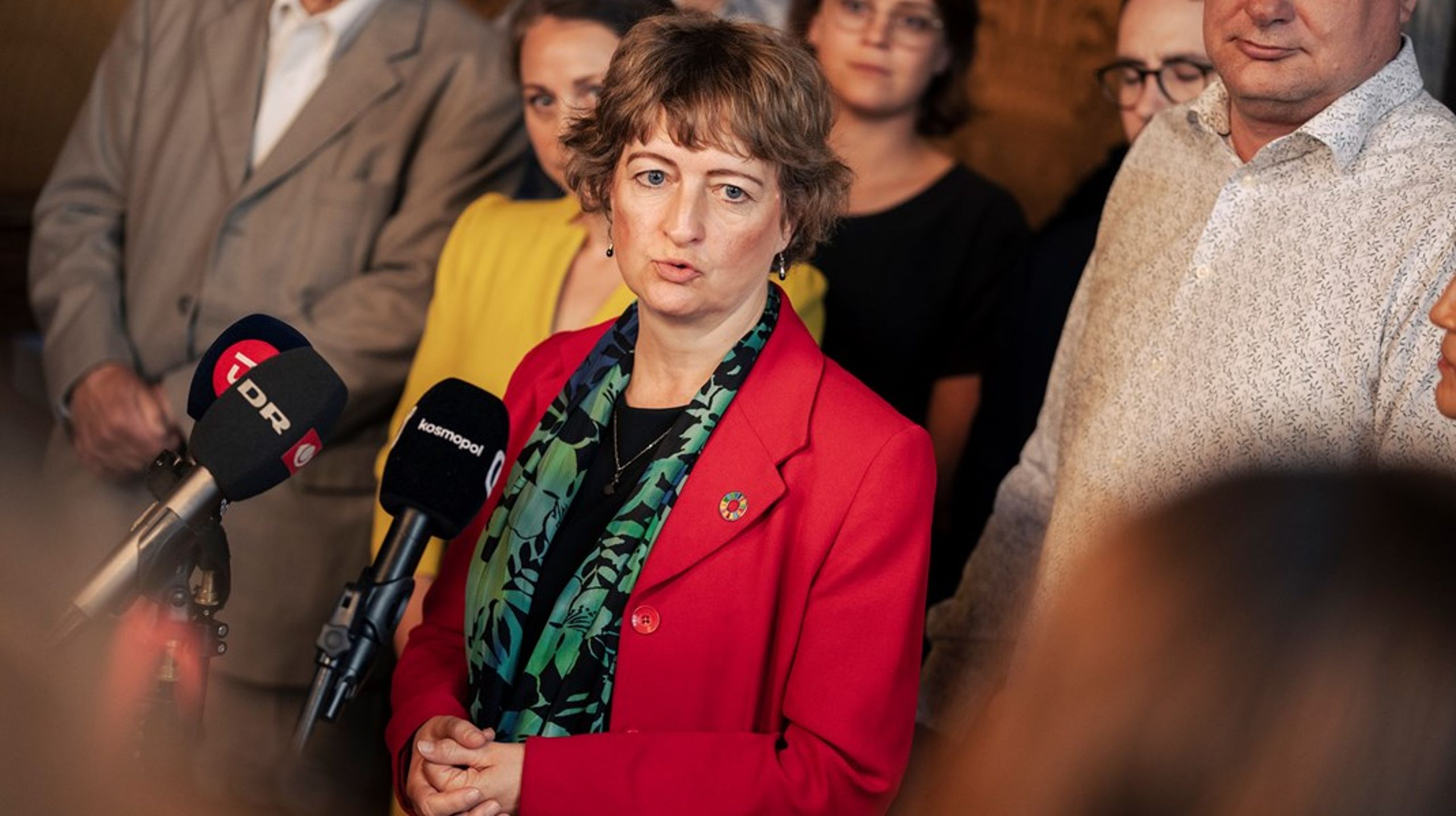 Line Barfod: Rede til utraditionelle alliancer for at vippe S af pinden i København.