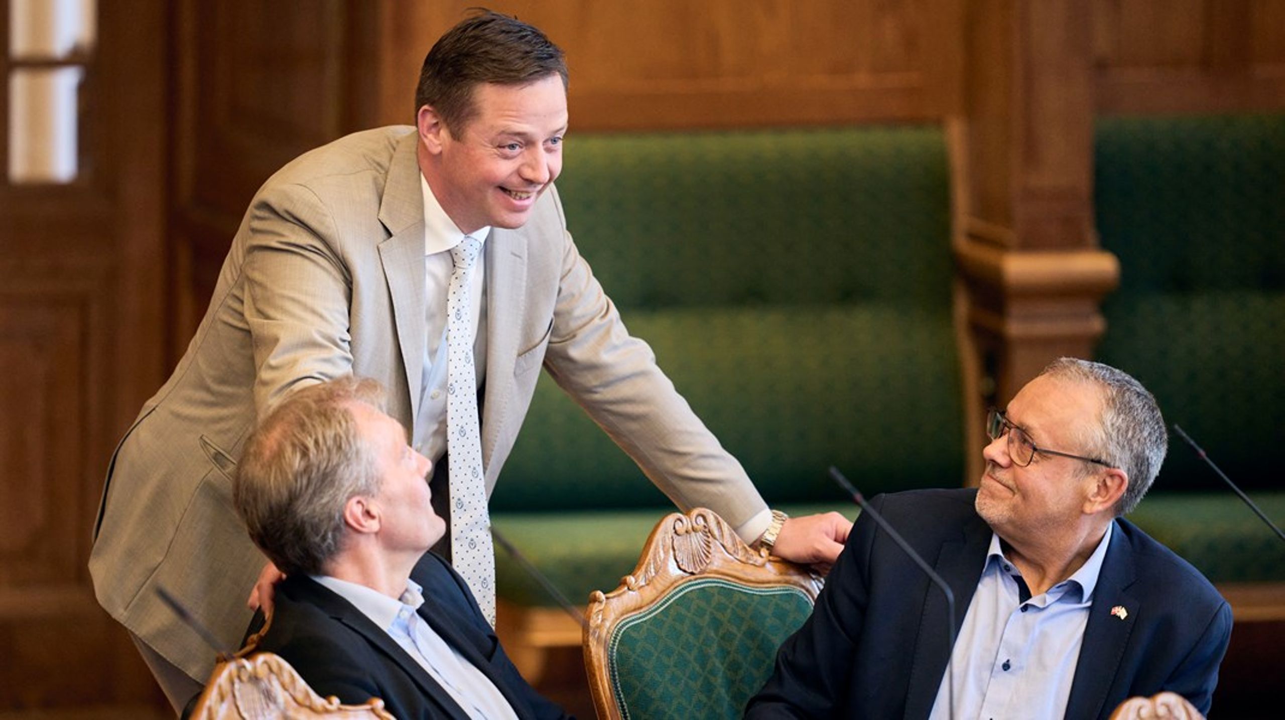 Transportminister Thomas Danielsen (V) var tirsdag kaldt i samråd om den kilometerbaserede vejafgift af Kenneth Fredslund Petersen (DD).