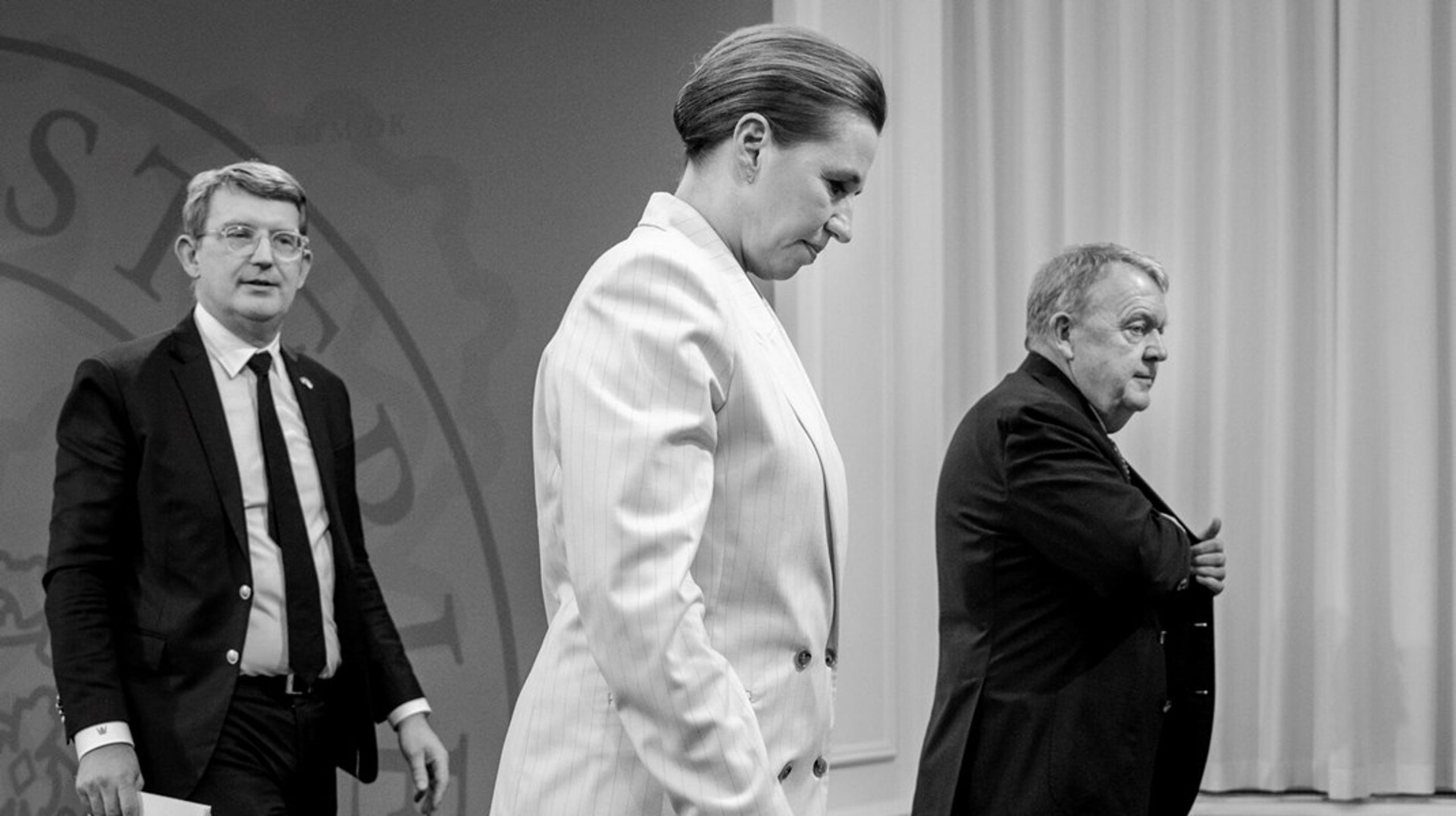 Det er i ly af "sikkerhedssituationen", at tre regeringsledere holder doorstep onsdag klokken 12:30.