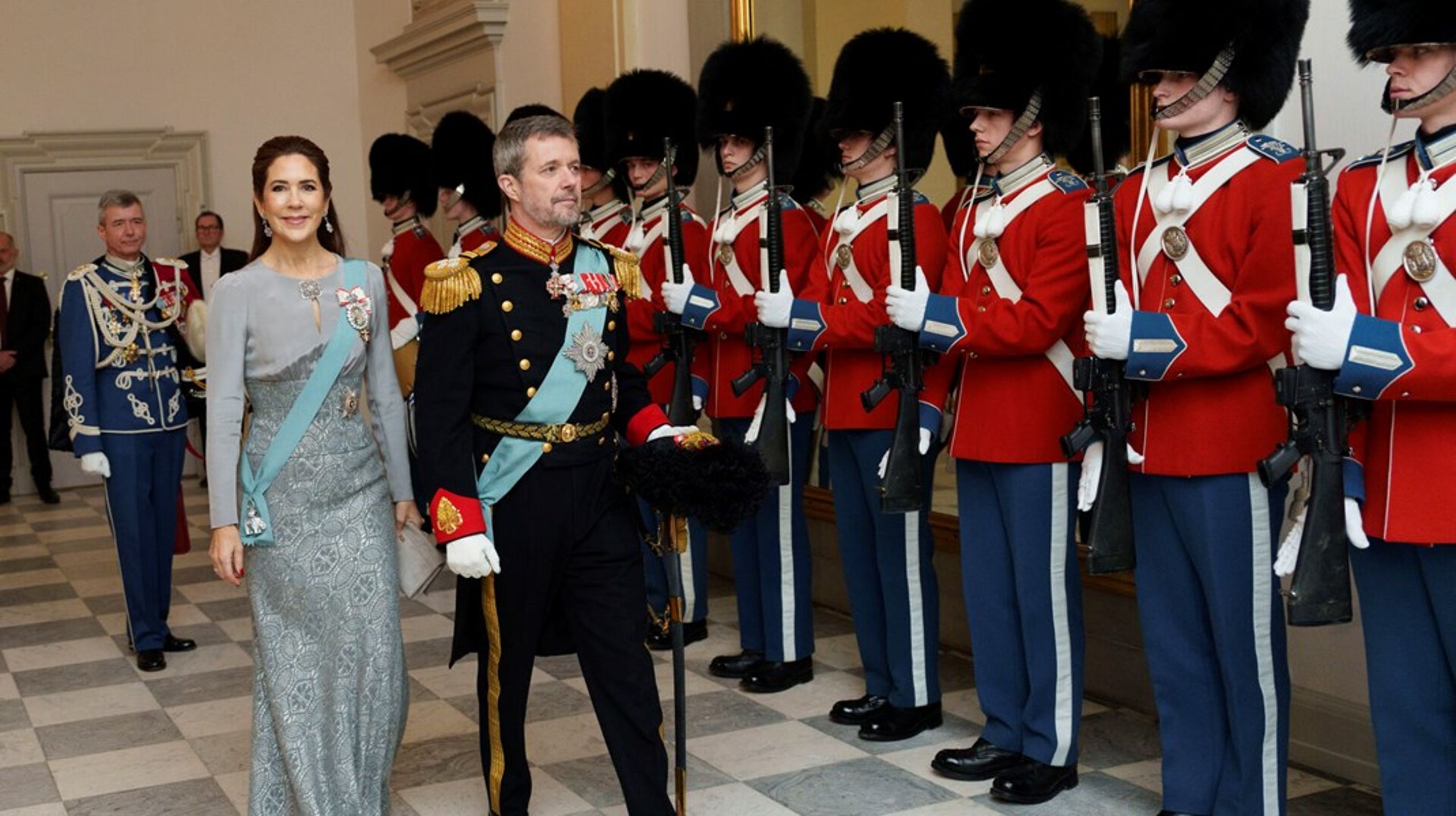 Kongehuset indfører en ny separat nytårskur for borgmestre og regionsrådsformænd.