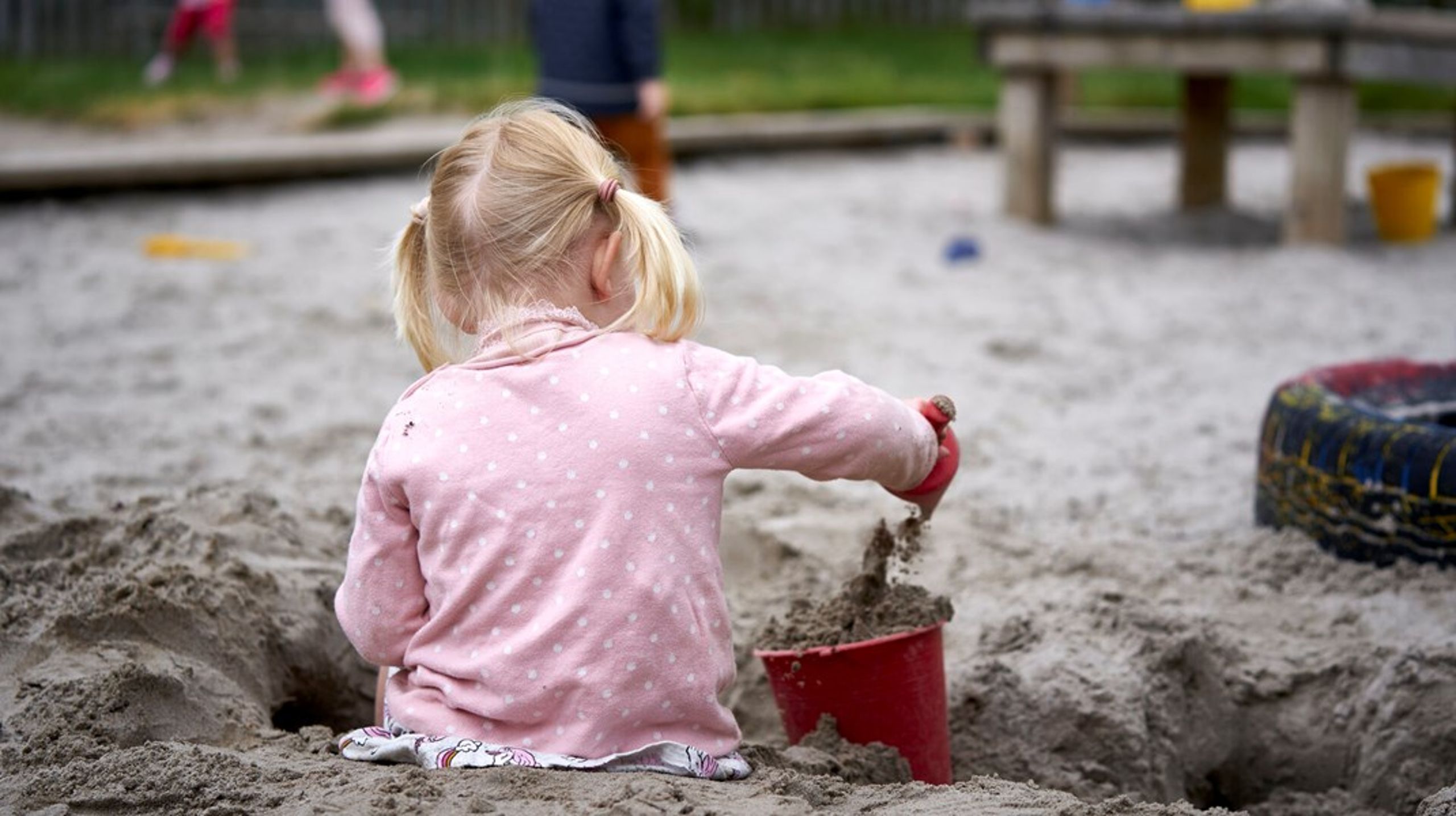 Arkivbillede fra en daginstitution udenfor Københavns Kommune