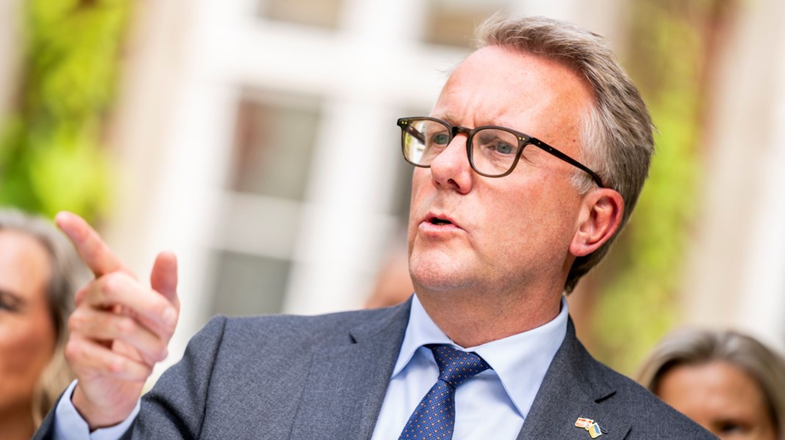 Investeringen på en milliard kroner er et "markant rygstød" ifølge Morten Bødskov. Arkivfoto.