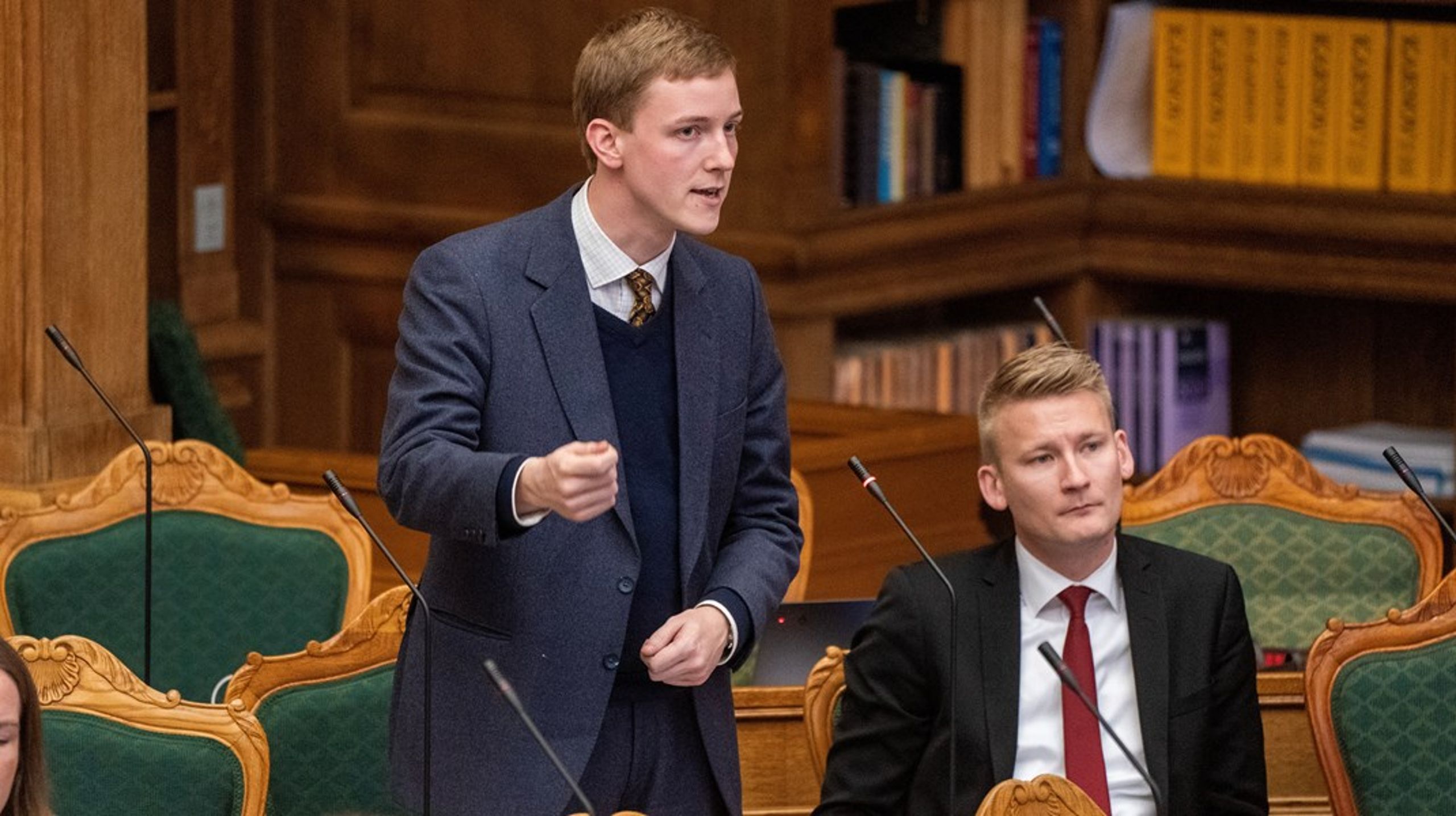 Både Mikkel Bjørn og Peter Kofod har som kandidater til henholdsvis kommunalvalget og regionalvalget erklæret sig enige i, at flere opgaver skal udliciteres. Arkivfoto.