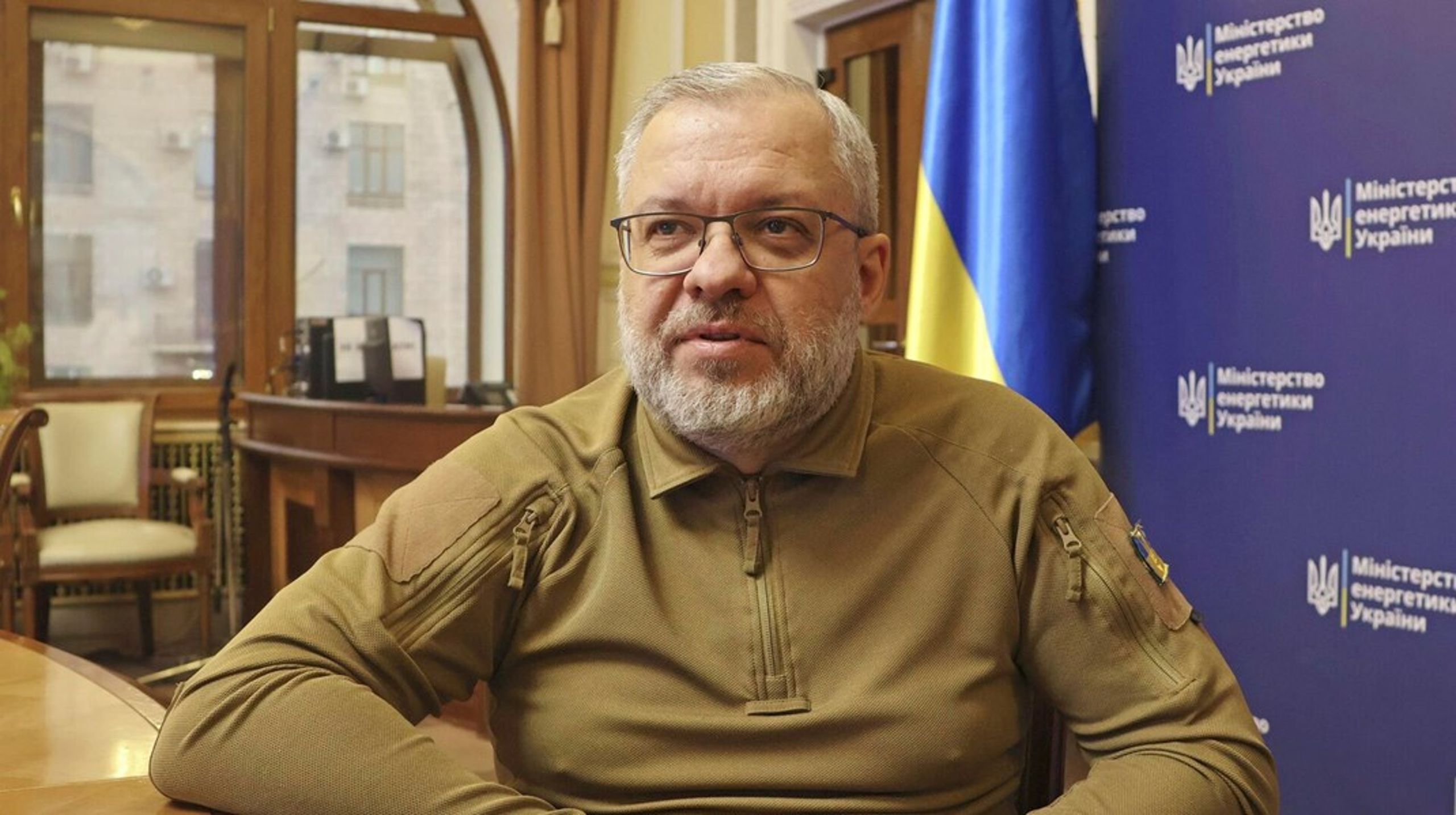 Ukraines justitsminister,&nbsp;Herman
Halusjtjenko, er blevet suspenderet.