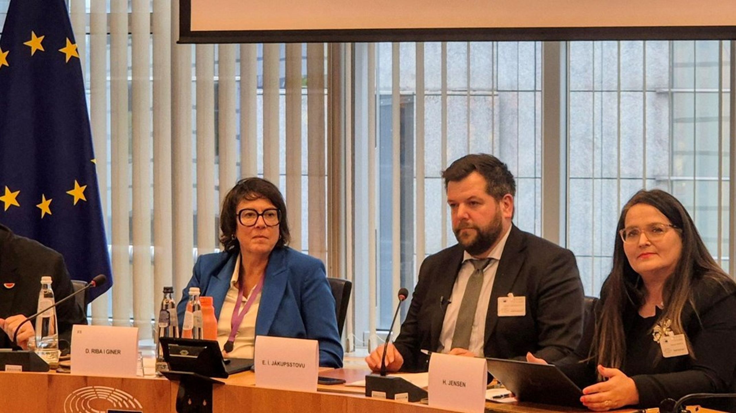 Hanna Jensen og Eirikur í Jákupsstovu&nbsp; kæmper begge for et selvstændigt Færøerne.