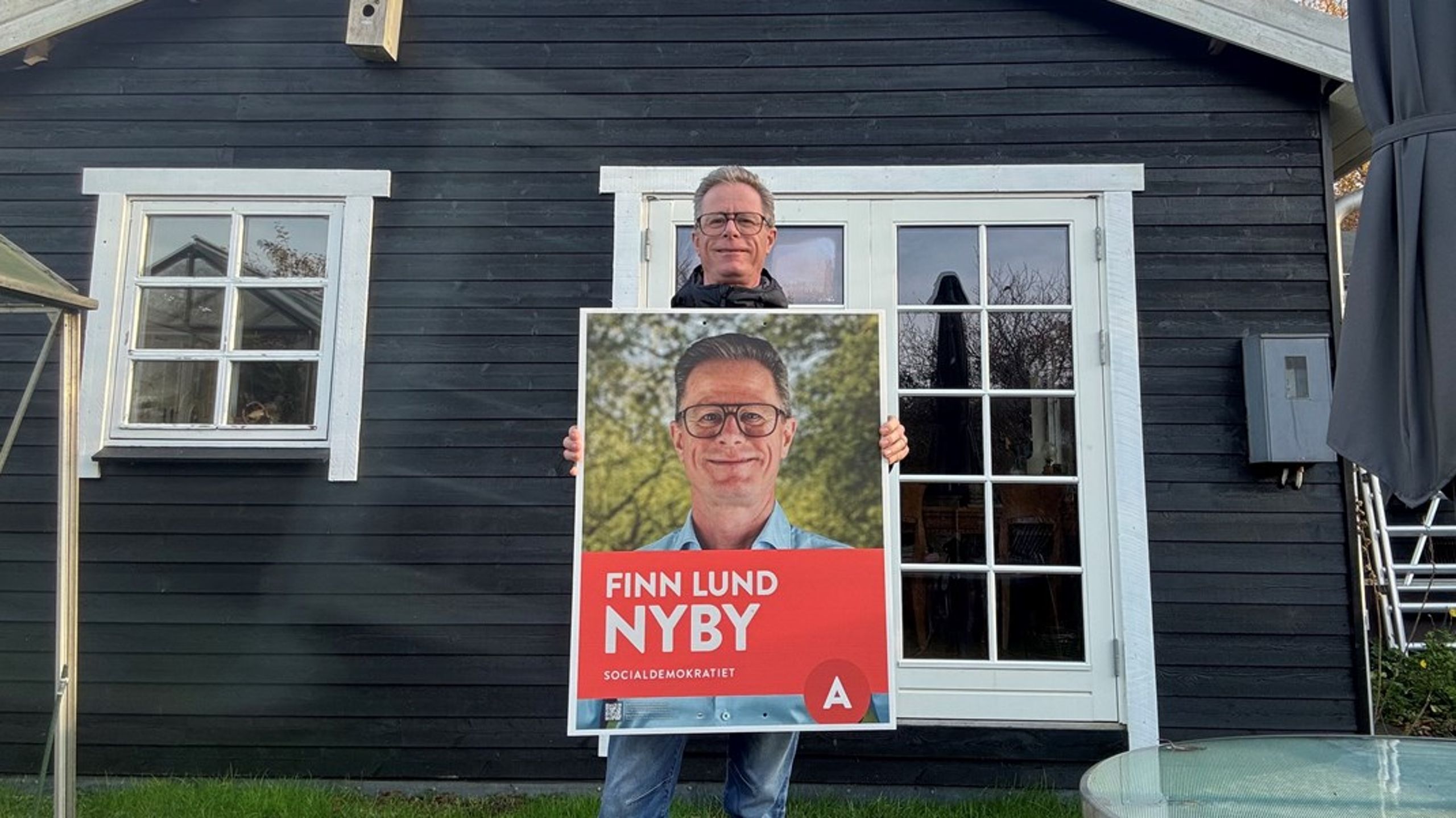 Finn Lund Nyby stillede op for Socialdemokratiet i Aalborg Kommune.