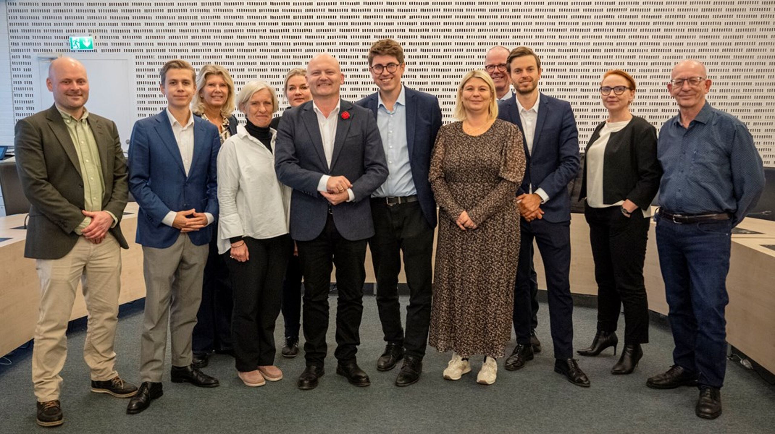 Det nye regionsråd for Østdanmark med Lars Gaardhøj som formand.