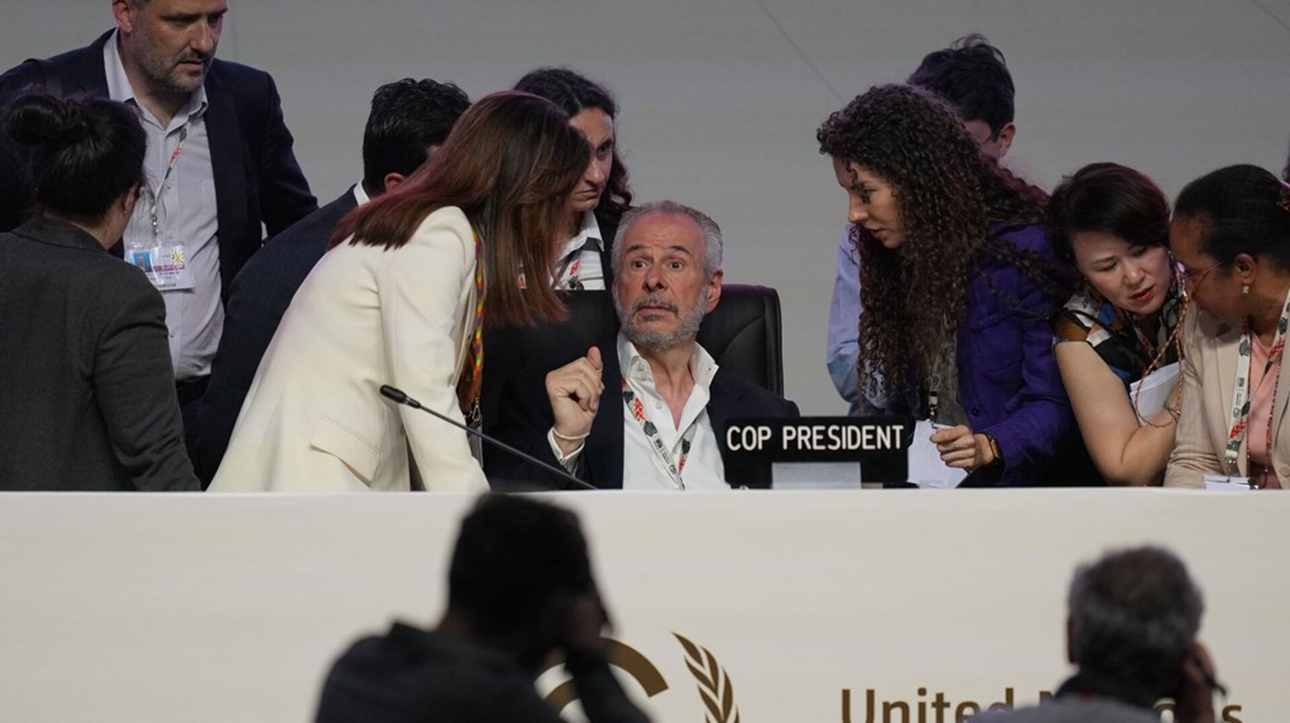 Brasiliens præsident for klimakonferencen,&nbsp;<a href="https://www.scanpix.dk/spdk/?cache=1763943287546&amp;action=search#" target="" rel="">André</a>&nbsp;<a href="https://www.scanpix.dk/spdk/?cache=1763943287546&amp;action=search#" target="" rel="">Corrêa</a>&nbsp;<a href="https://www.scanpix.dk/spdk/?cache=1763943287546&amp;action=search#" target="" rel="">do</a>&nbsp;<a href="https://www.scanpix.dk/spdk/?cache=1763943287546&amp;action=search#" target="" rel="">Lago,</a>&nbsp;lukkede COP30 i Belem&nbsp;