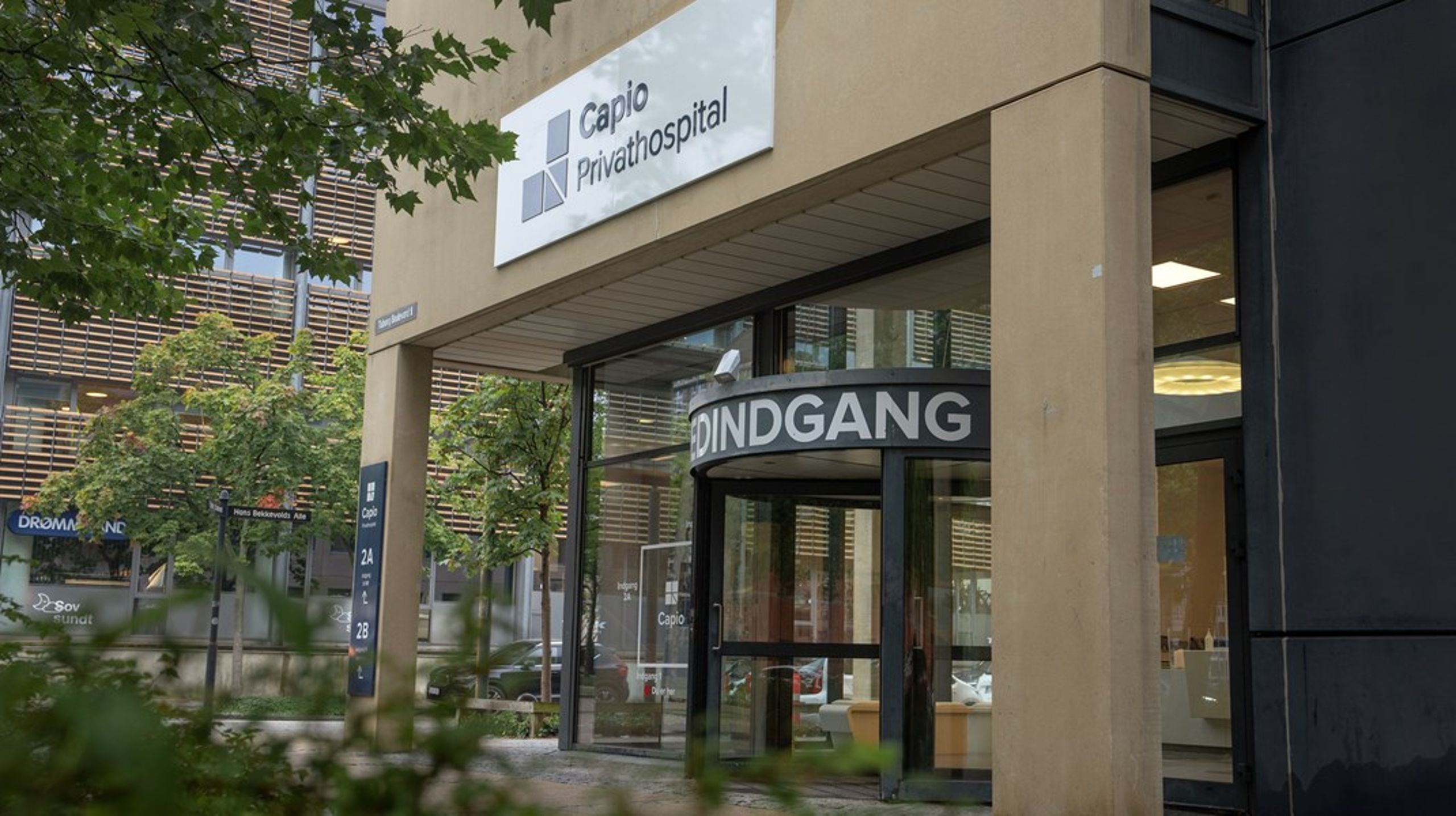 Sundhed Danmark repræsenterer danske privathospitaler som Capio Privathospital i Hellerup.