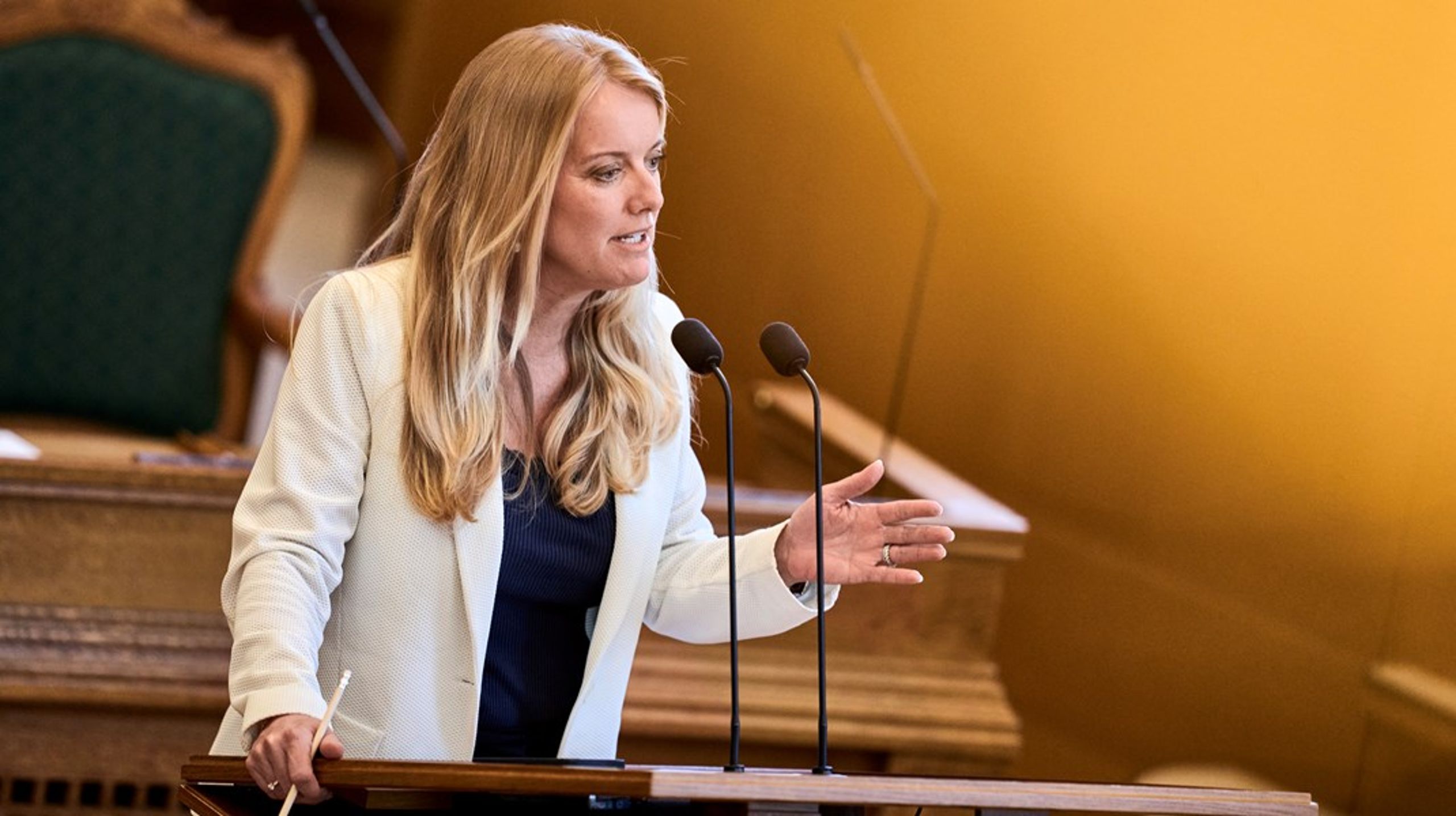 "Både jeg og Liberal Alliance har brændt fingrene nok på at være ultimative og at sætte hårde linjer op fra start," siger Pernille Vermund.