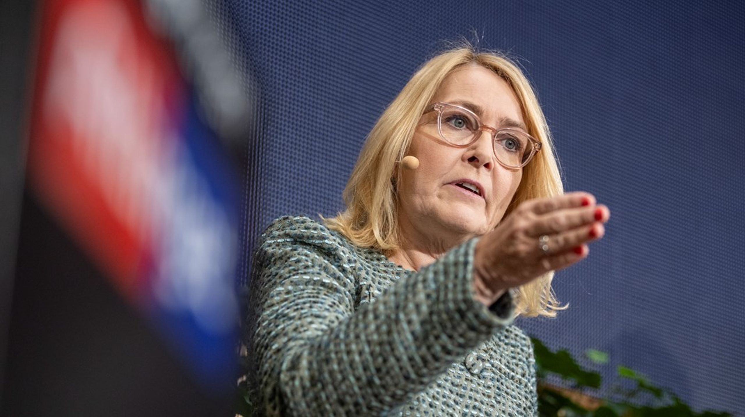 Christel Schaldemose (S) er næstformand i Europa-Parlamentet. Hun mener, det er en god ide at udsætte ikrafttrædelsen af EU's regulering af højrisiko-AI i et år.