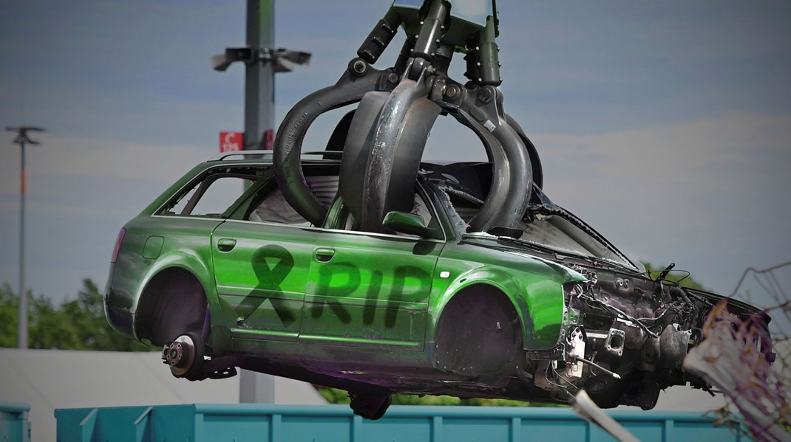 Fra 2035 er det slut med at sælge nye biler med forbrændingsmotorer i EU. Arkivfoto.