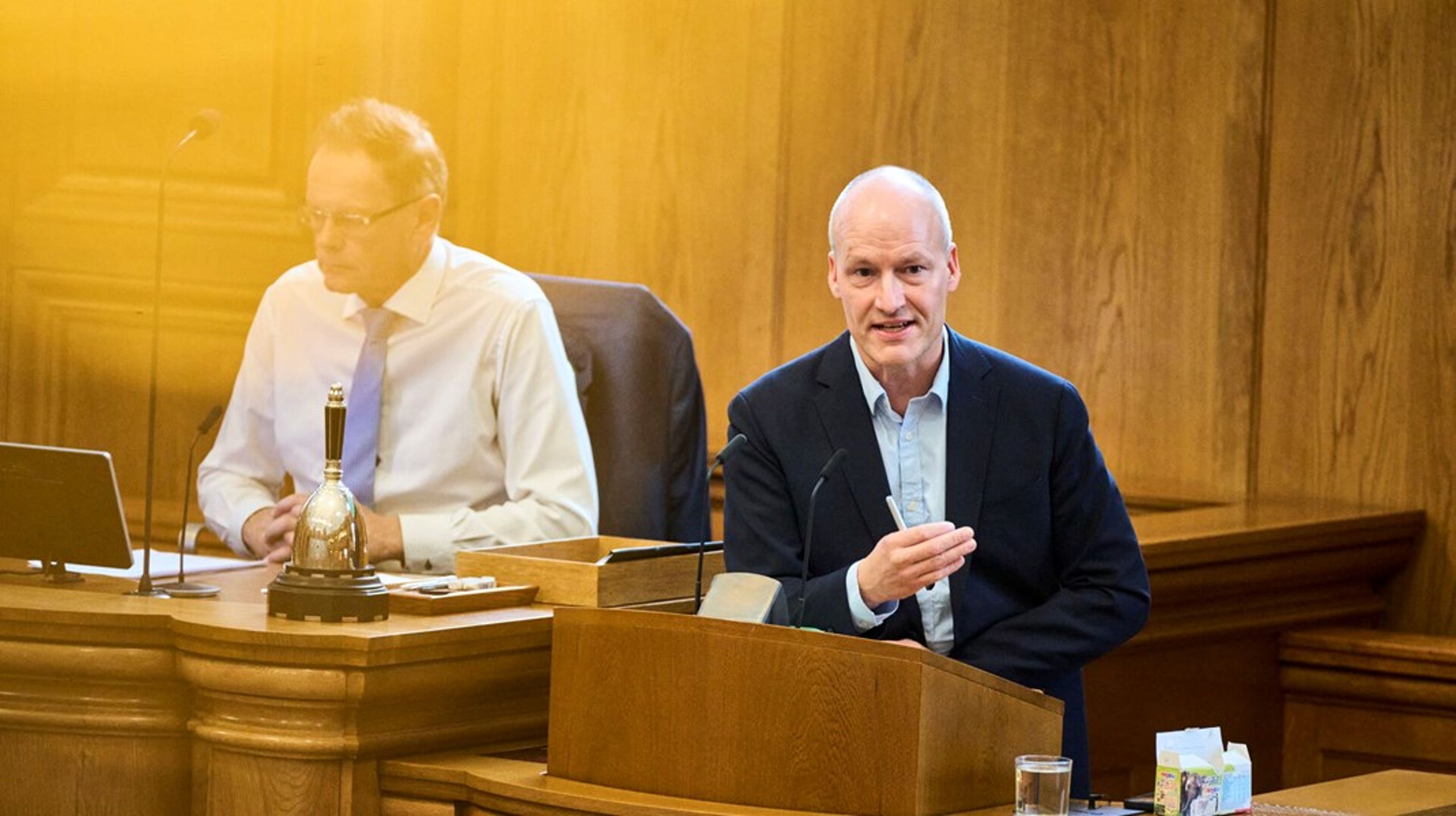"Virkelighedens matematik er jo, at Socialdemokratiet ikke kan blive forhandlingsleder igen uden Enhedslistens mandater," fortæller Pelle Dragsted til DR.