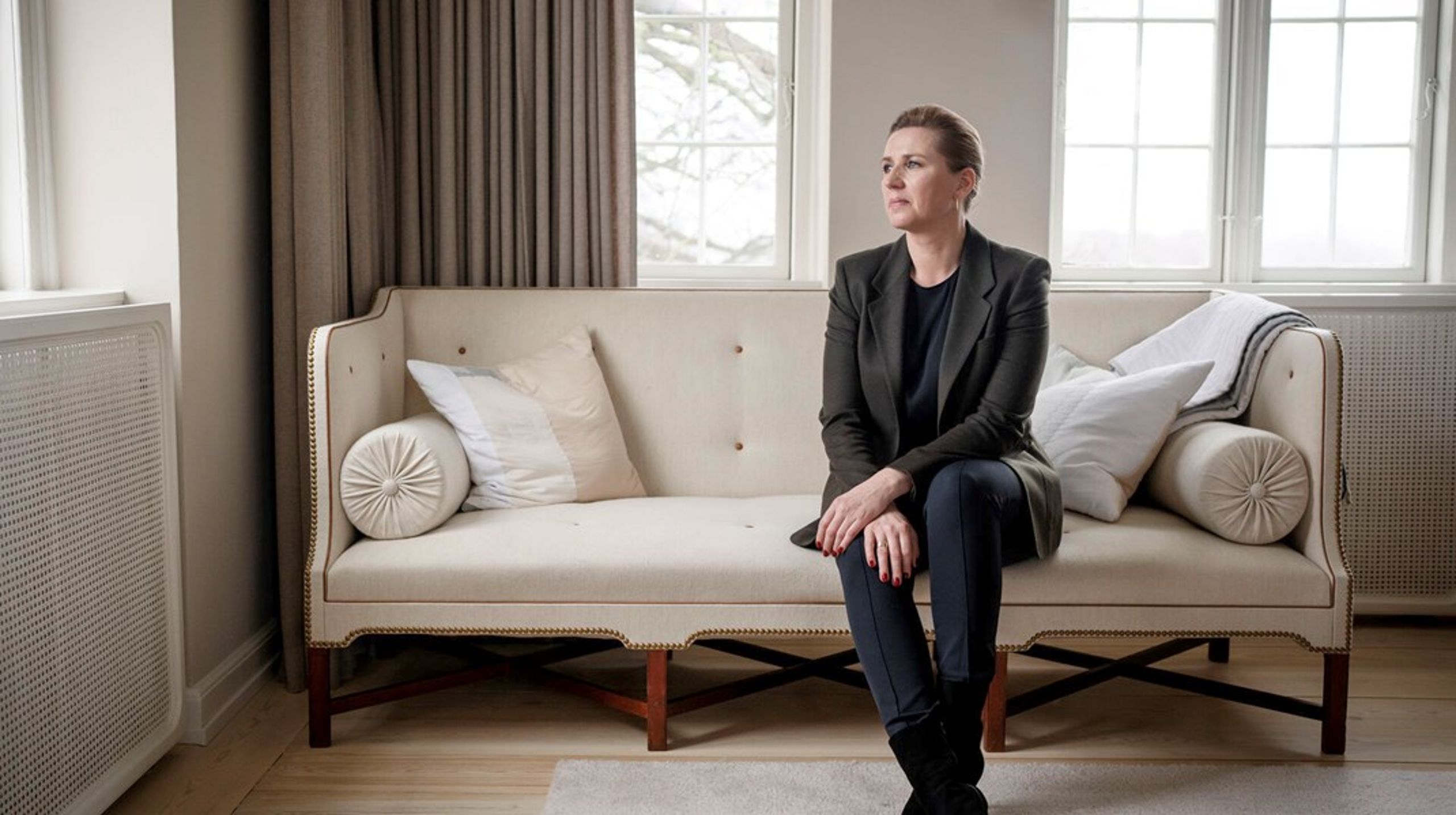 Nu er vores udlændingepolitik blevet mainstream i Europa,&nbsp;siger statsminister Mette Frederiksen. Arkivfoto.