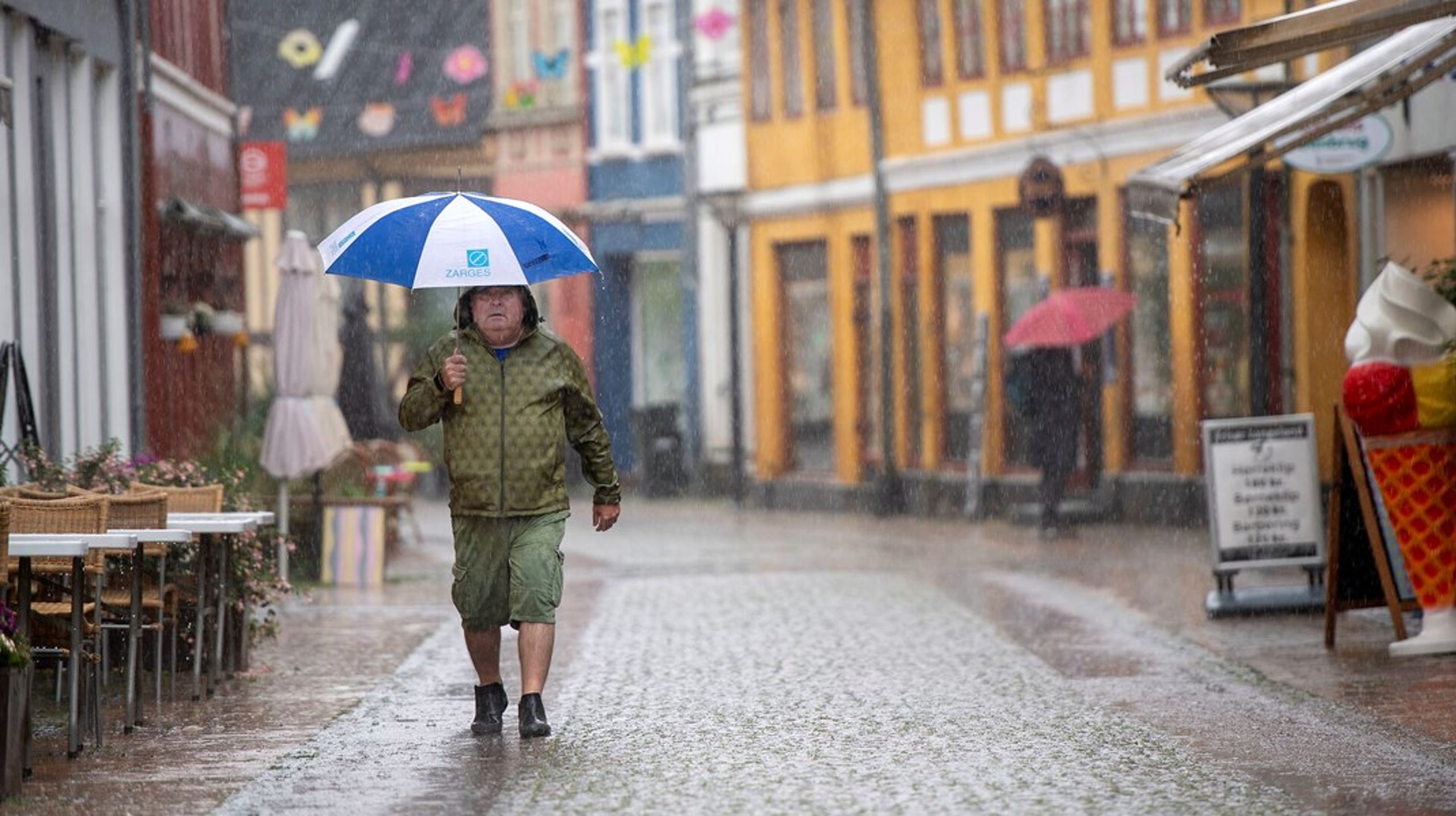 Langeland har mange turister og sommerhusejere, men de betaler ikke skat, fortæller borgmester Jørgen Nielsen. Her et arkivfoto fra Rudkøbing.