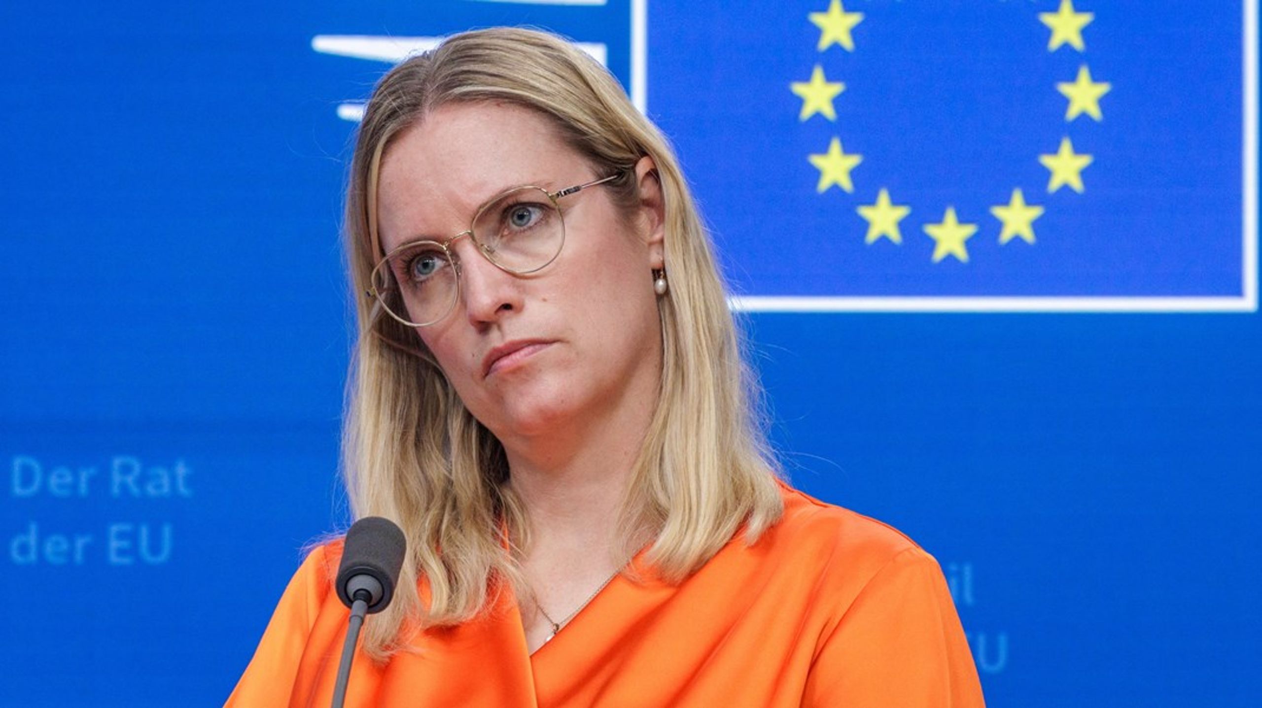 Oversigtstabellen er udviklet efter dansk initiativ, oplyser Økonomiministeriet. Økonomiminister Stephanie Lose er også formand for&nbsp;Rådet for Økonomi og Finans.