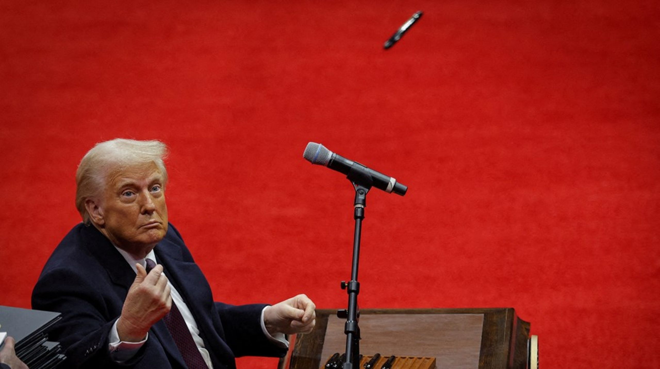 Den amerikanske præsident er enten hoved- eller skyggekarakter i halvdelen af de debatindlæg, I læste mest på Altinget i 2025.