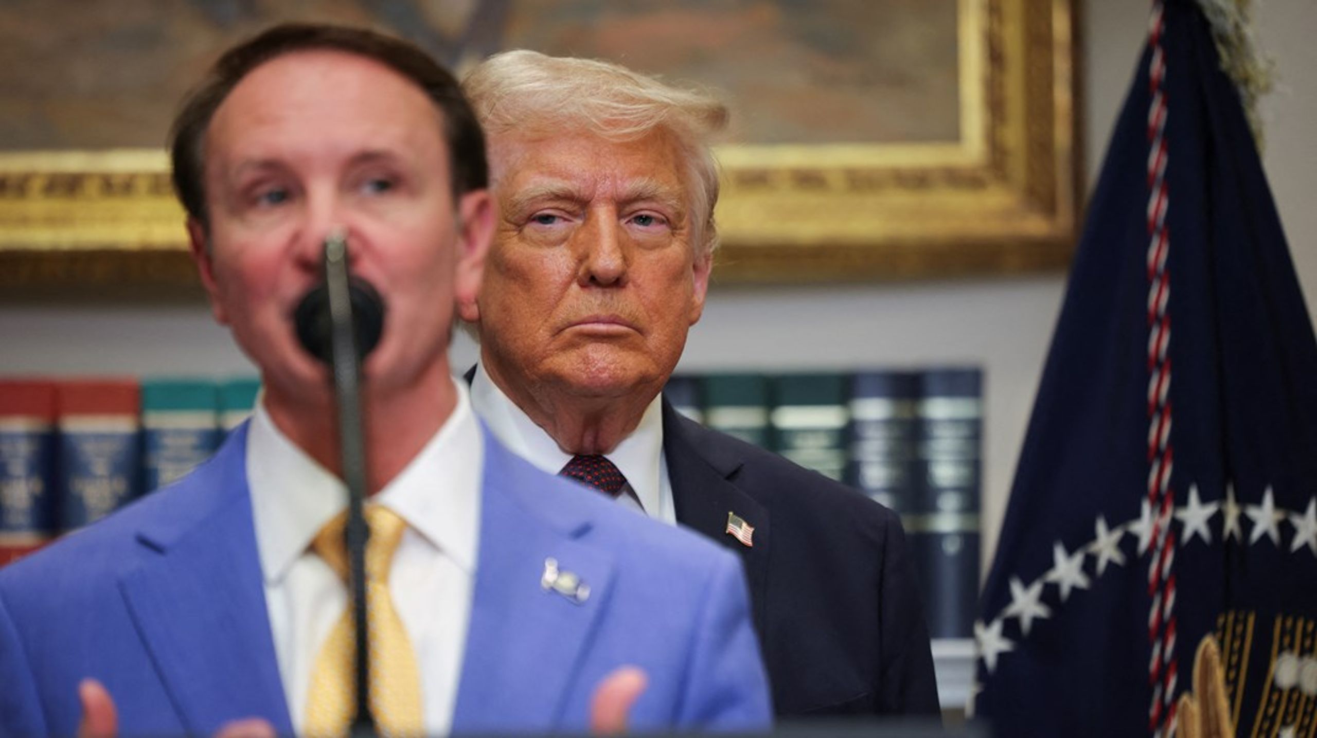 "Hvad pokker gør vi, når truslen mod os ikke kommer fra Moskva, Beijing, Teheran eller Pyongyang…men fra&nbsp;Washington-fucking-DC", spørger David Trads efter Trump har udnævnt&nbsp;Louisianas guvernør Jeff Landry til særlig udsending til Grønland .