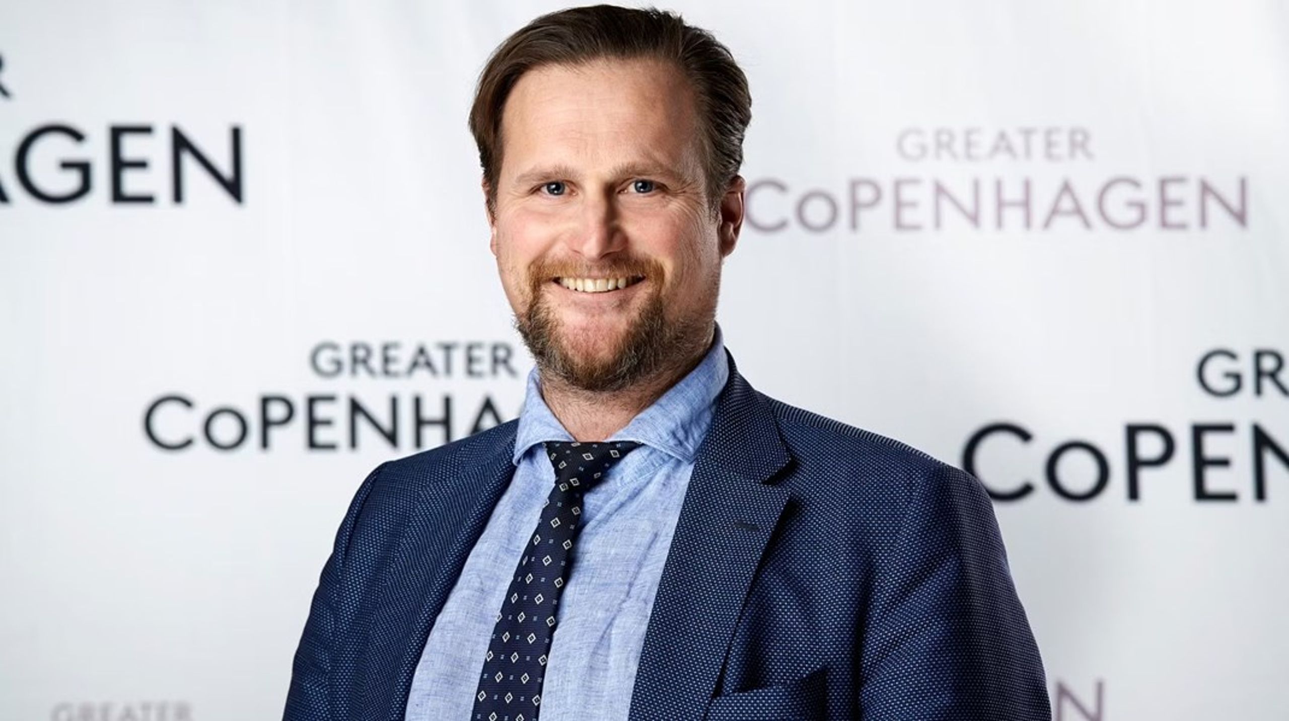 Carl-Johan Sonesson står i spidsen for det dansk-svenske samarbejde, Greater Copenhagen, de næste to år.