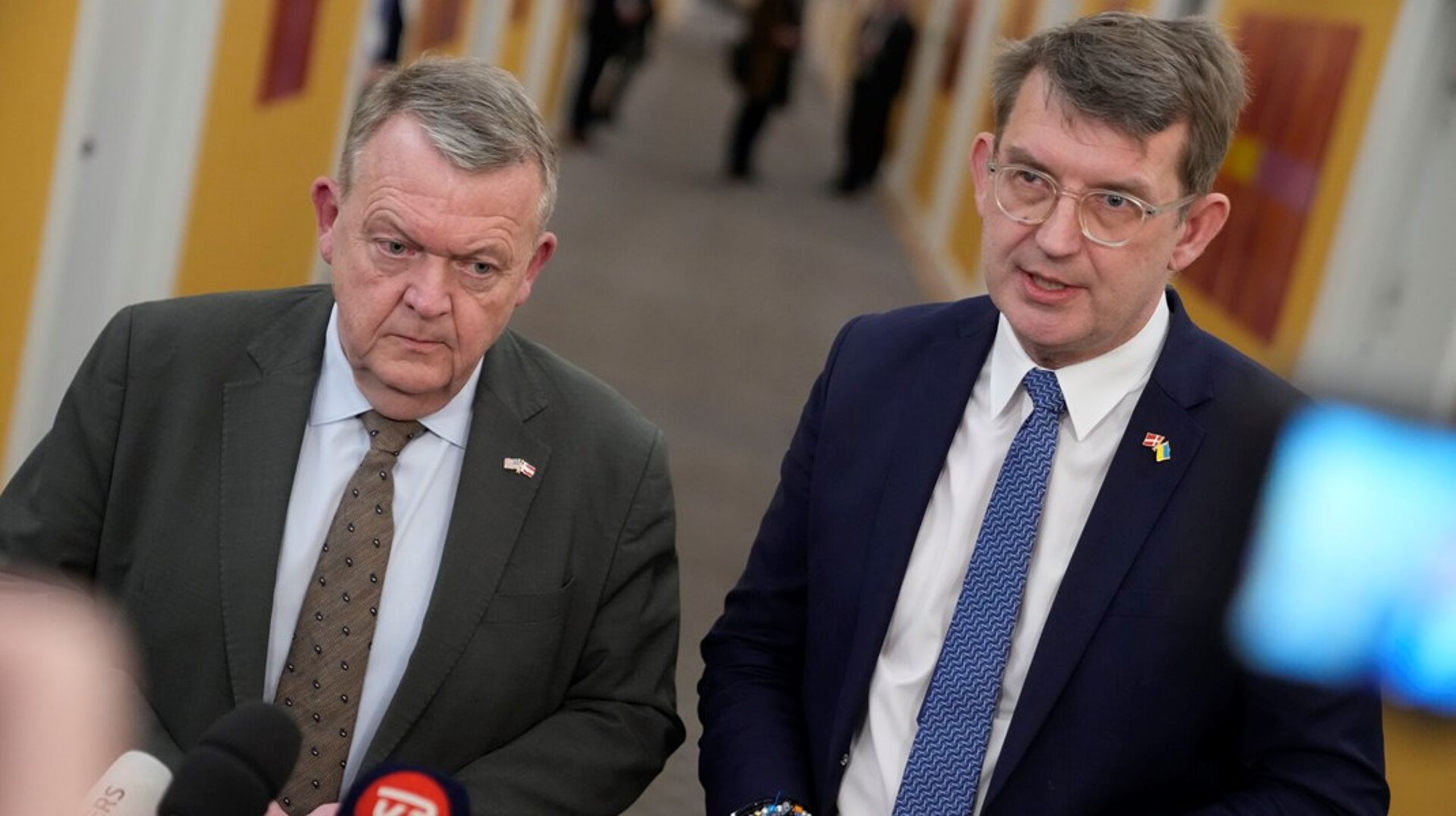 Efter mødet i Det Udenrigspolitiske Nævn i Folketinget fortæller udenrigsminister Lars Løkke Rasmussen, at han onsdag også skal mødes med USA's vicepræsident J.D. Vance sammen med Grønlands minister for udenrigsanliggender Vivian Motzfeldt.