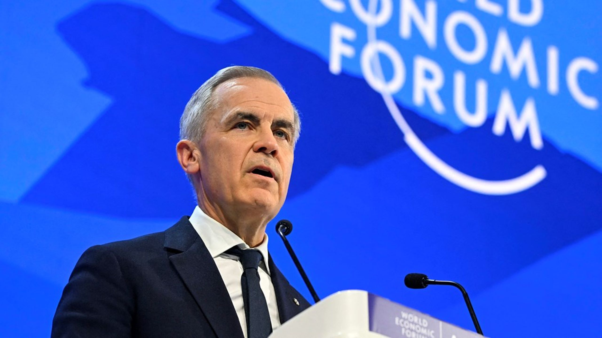 Spørgsmålet for mellemstore magter som Canada er ikke, om vi skal tilpasse os den nye virkelighed – det skal vi – men hvordan, spørger&nbsp;Mark Carney.