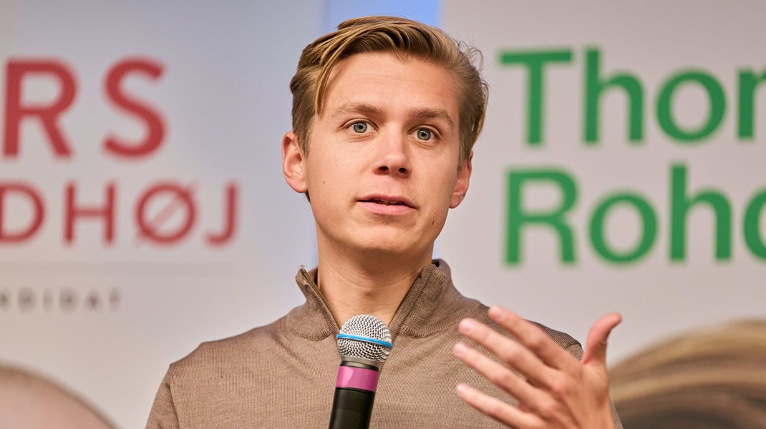 Thomas Rohden var spidskandidat for Radikale i region Østdanmark ved valget i 2025.