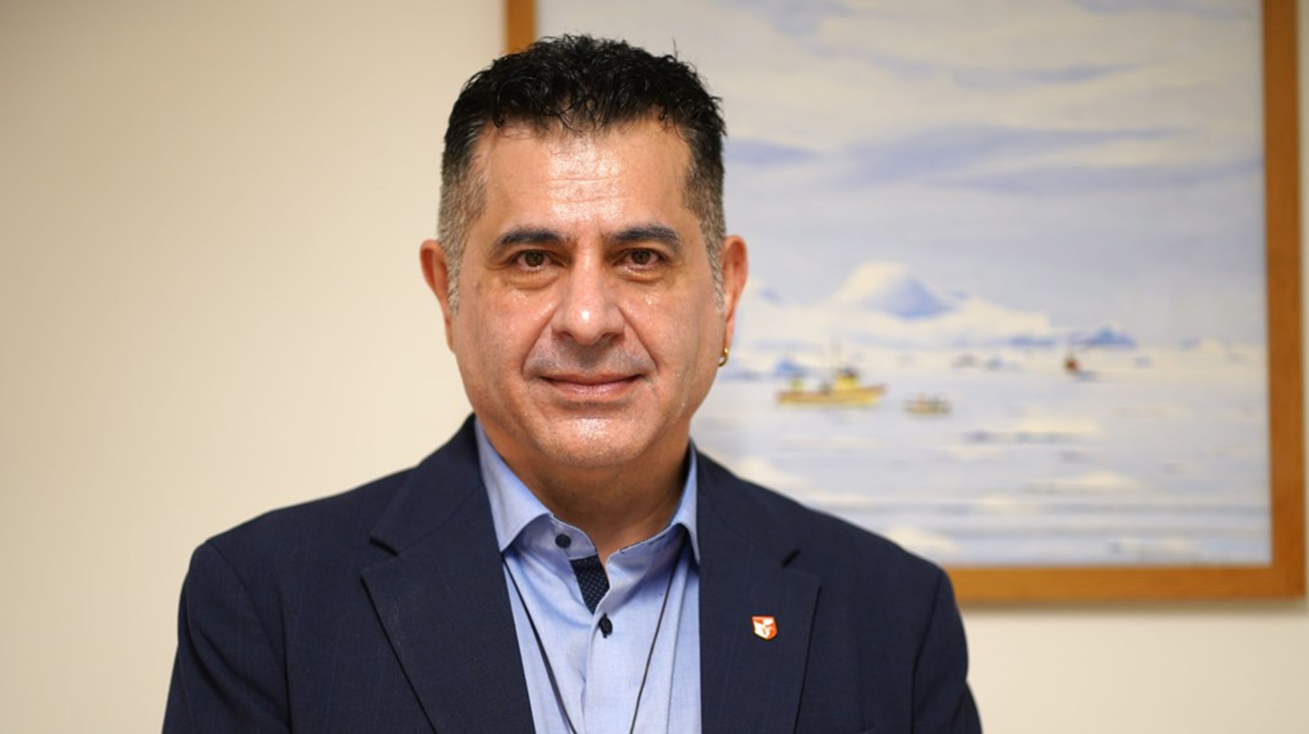 Mehdi Shams er ny jurachef i Kommune Kujalleq.