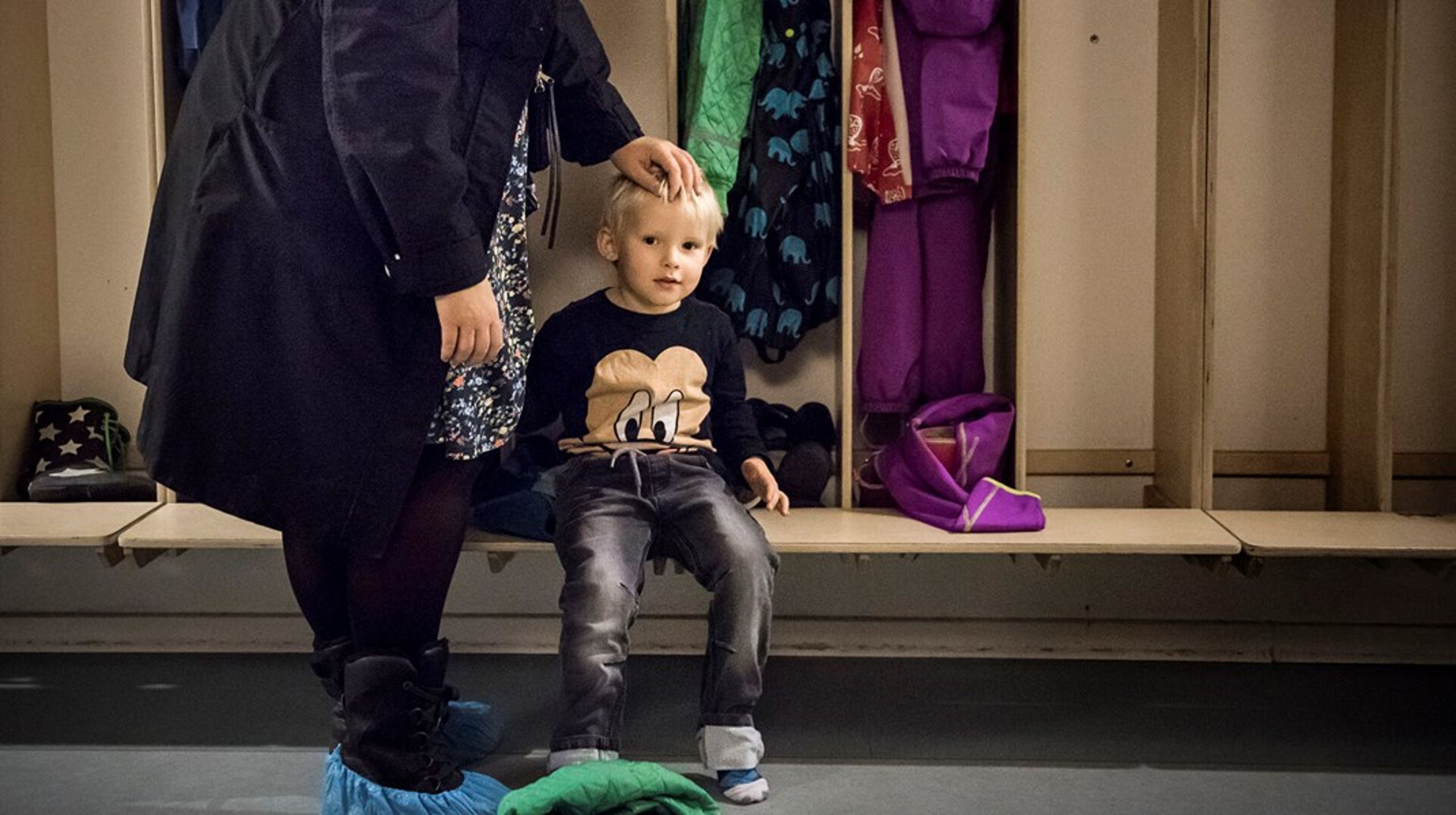 1851 pædagogstillinger på et år forblev ubesatte, ifølge Arbejdsmarkedsstyrelsens seneste opgørelse. Her fra en daginstitution i København.