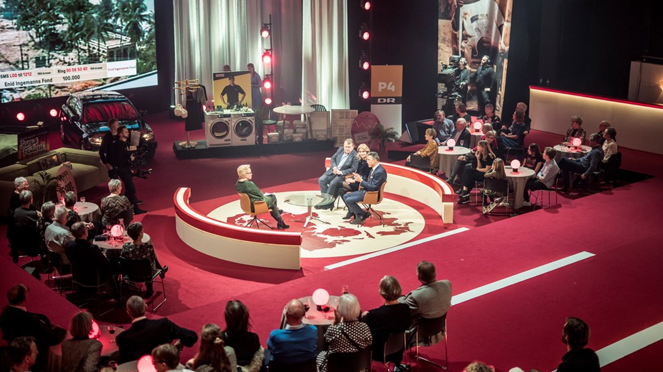 I 2020 var Lars Løkke Rasmussen på scenen til Danmarks Indsamling sammen med Helle Thorning-Schmidt og Anders Fogh Rasmussen. I 2026 bidrog han på anden vis - ved at indsamle det største beløb nogen sinde til en politikerauktion på lauritz.com.