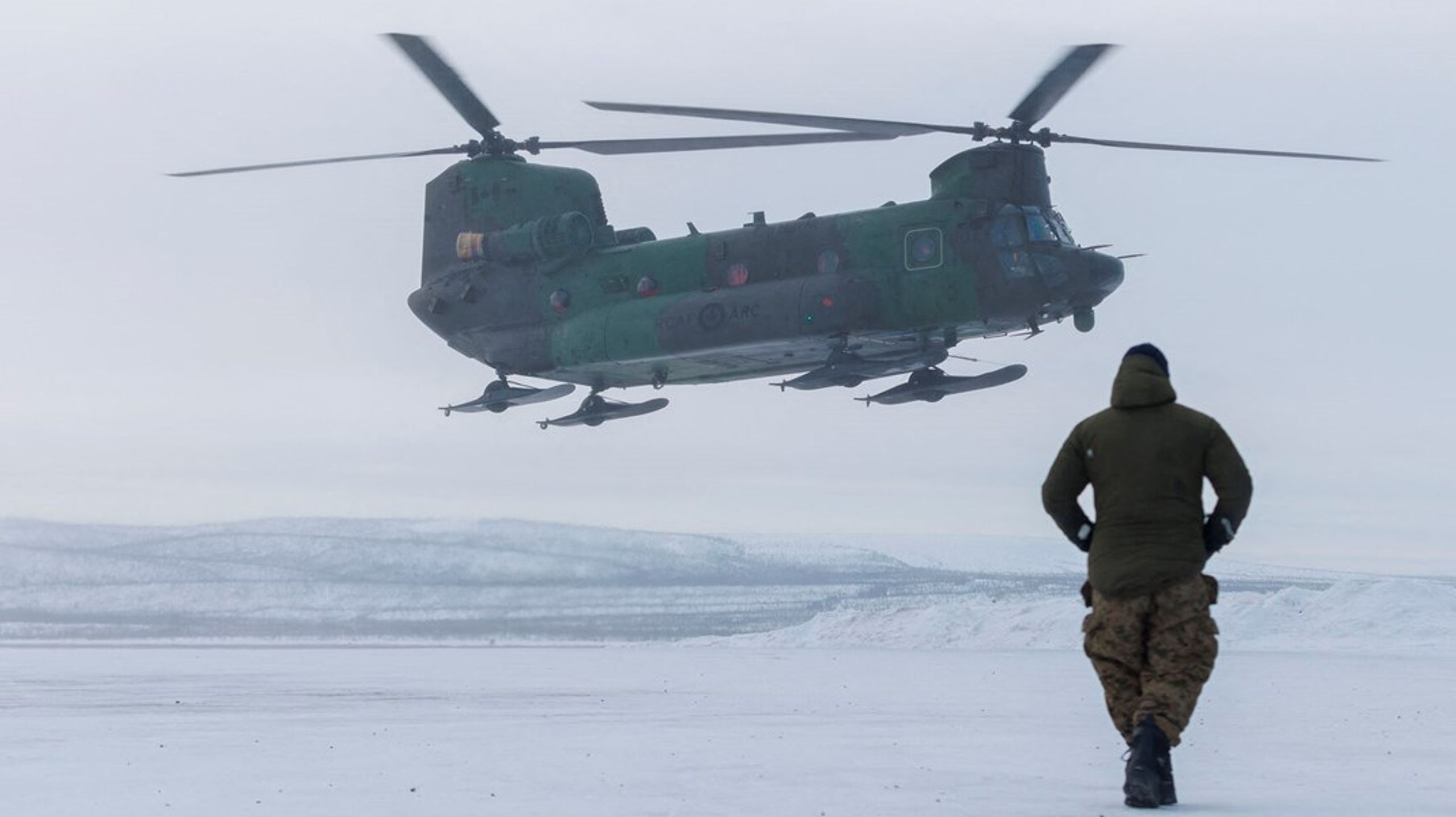 Canada bruger Chinook i Arktis.