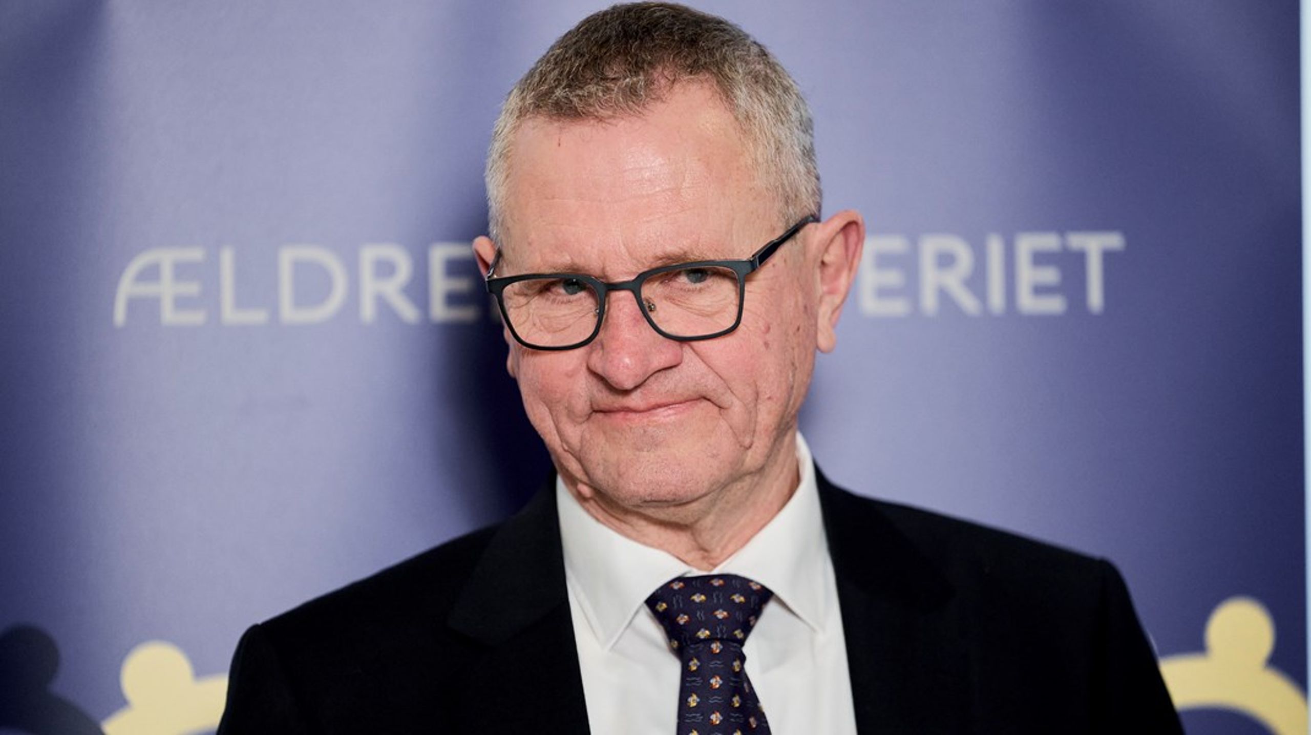 Den nye ældreminister Henrik Frandsen (M) står på mål for, at regeringen vil bruge en kvart milliard kroner på sosu-partnerskaberne frem mod 2029.