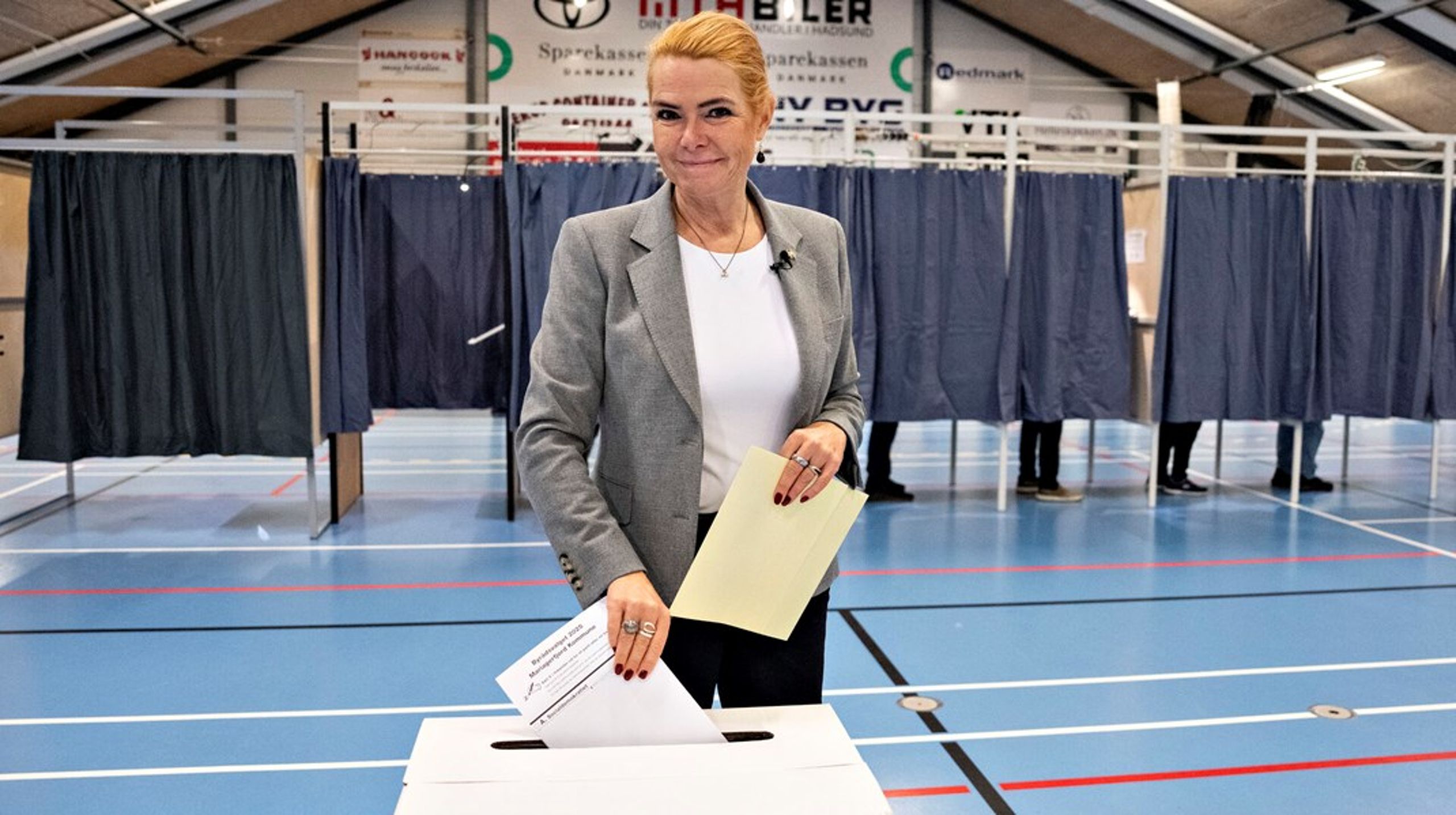 Inger Støjberg vil være at finde på samtlige stemmesedler til det kommende folketingsvalg, da formandens parti stadig hedder 'Danmarksdemokraterne&nbsp;– Inger Støjberg'.