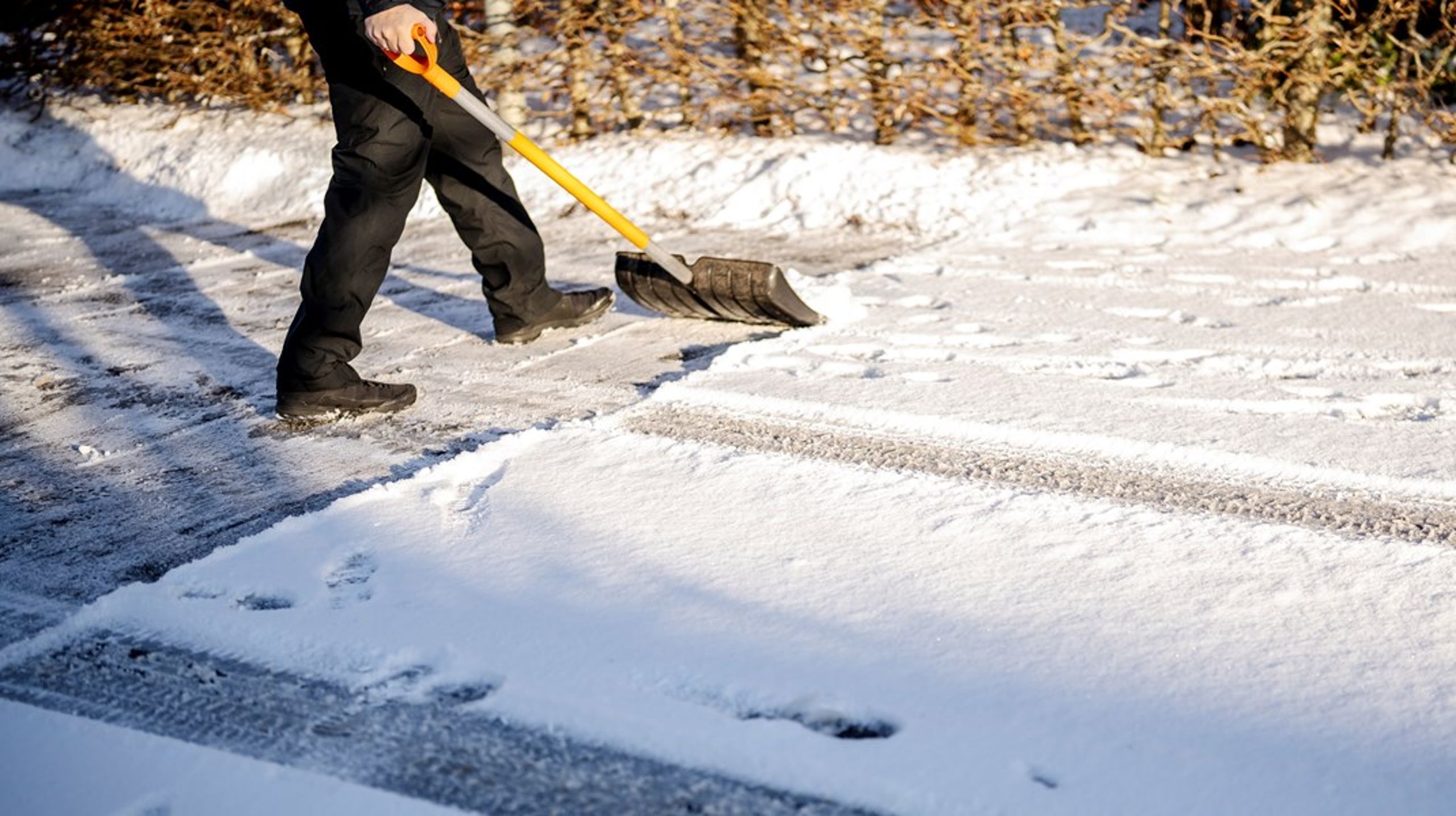 Min oprindelige intention med at tale om snerydning var blandt andet at sætte fokus på faldskader,&nbsp;skriver Jens Peter Hansen.