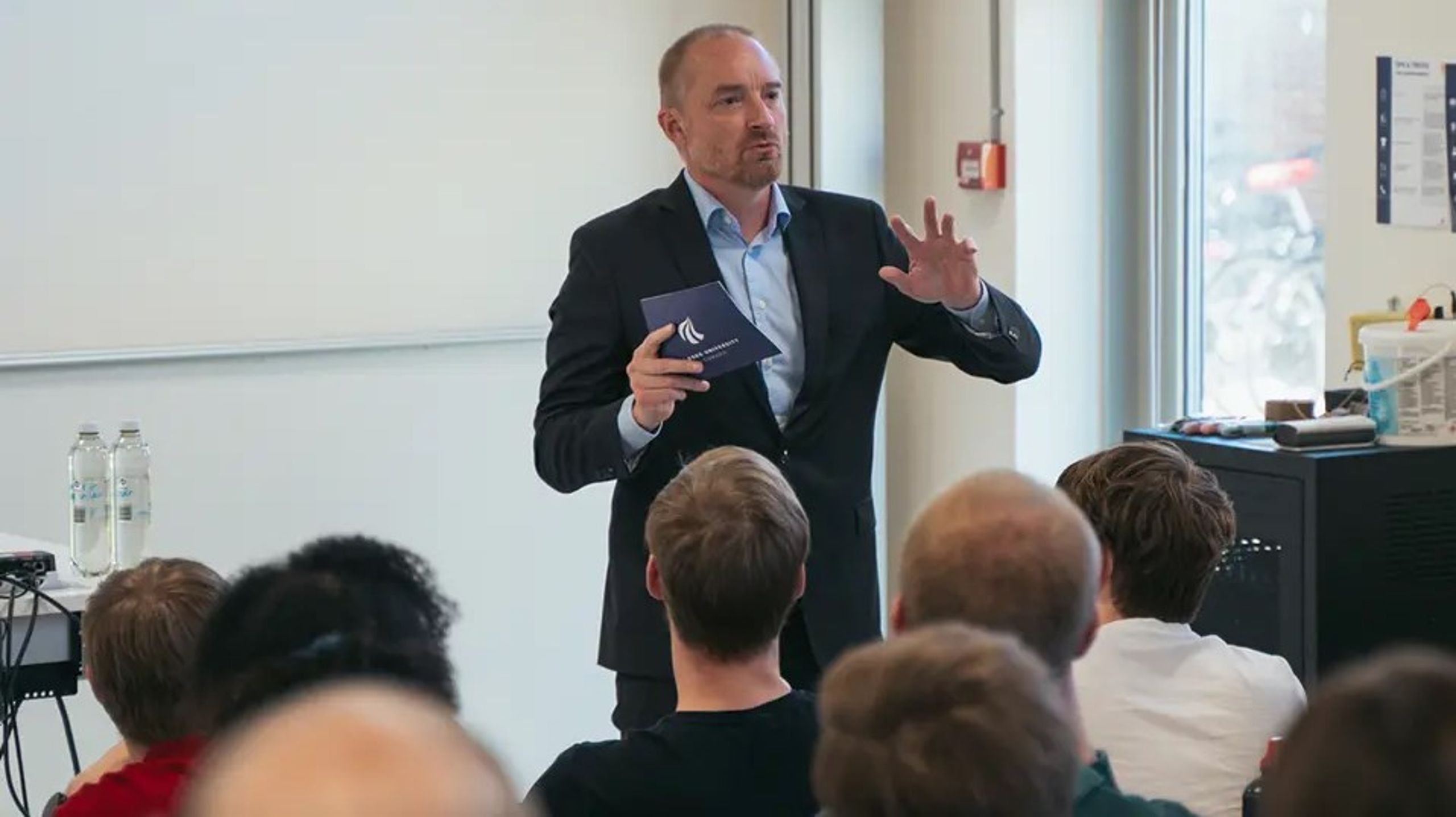 Rasmus Antoft afsluttede sin tid med en afskedsreception for hans 25 år på Aalborg Universitet fredag 27. februar.