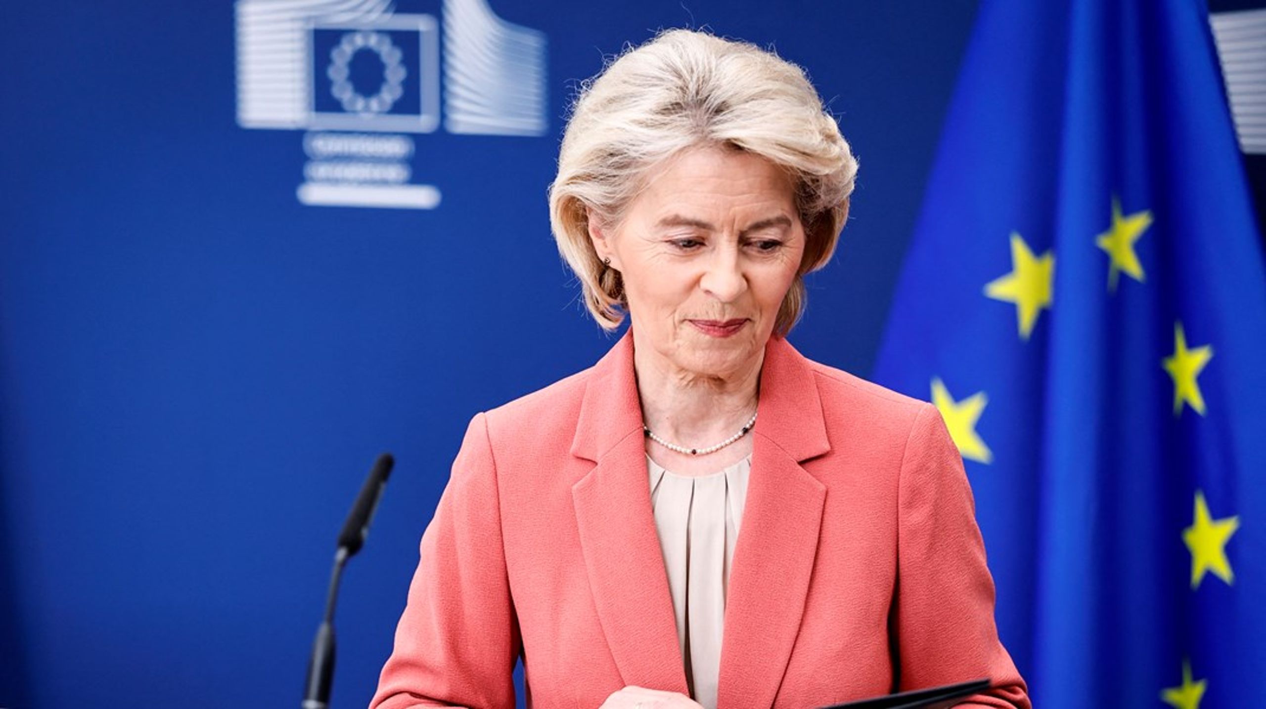 "Den reducerer toldsatser for milliarder. Den giver vores små og mellemstore virksomheder adgang til markeder og en skala, de tidligere kun kunne drømme om," siger Ursula von der Leyen om Mercosur-aftalen.