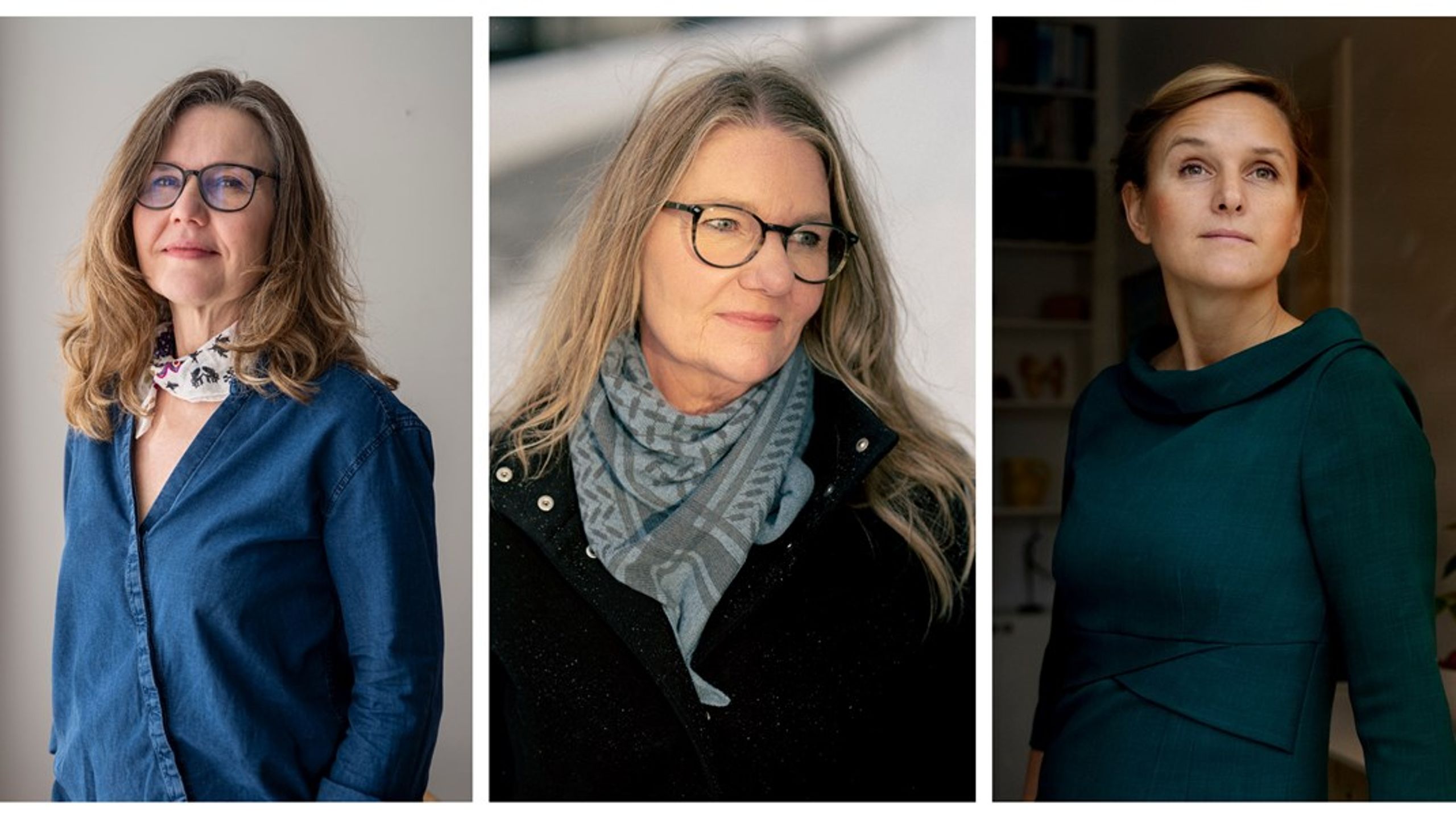 Rikke Viemose, Søs Marie Serup og Isabel Bramsen har skrevet tre af bøgerne, som har fået gode anmeldelser på Altinget.