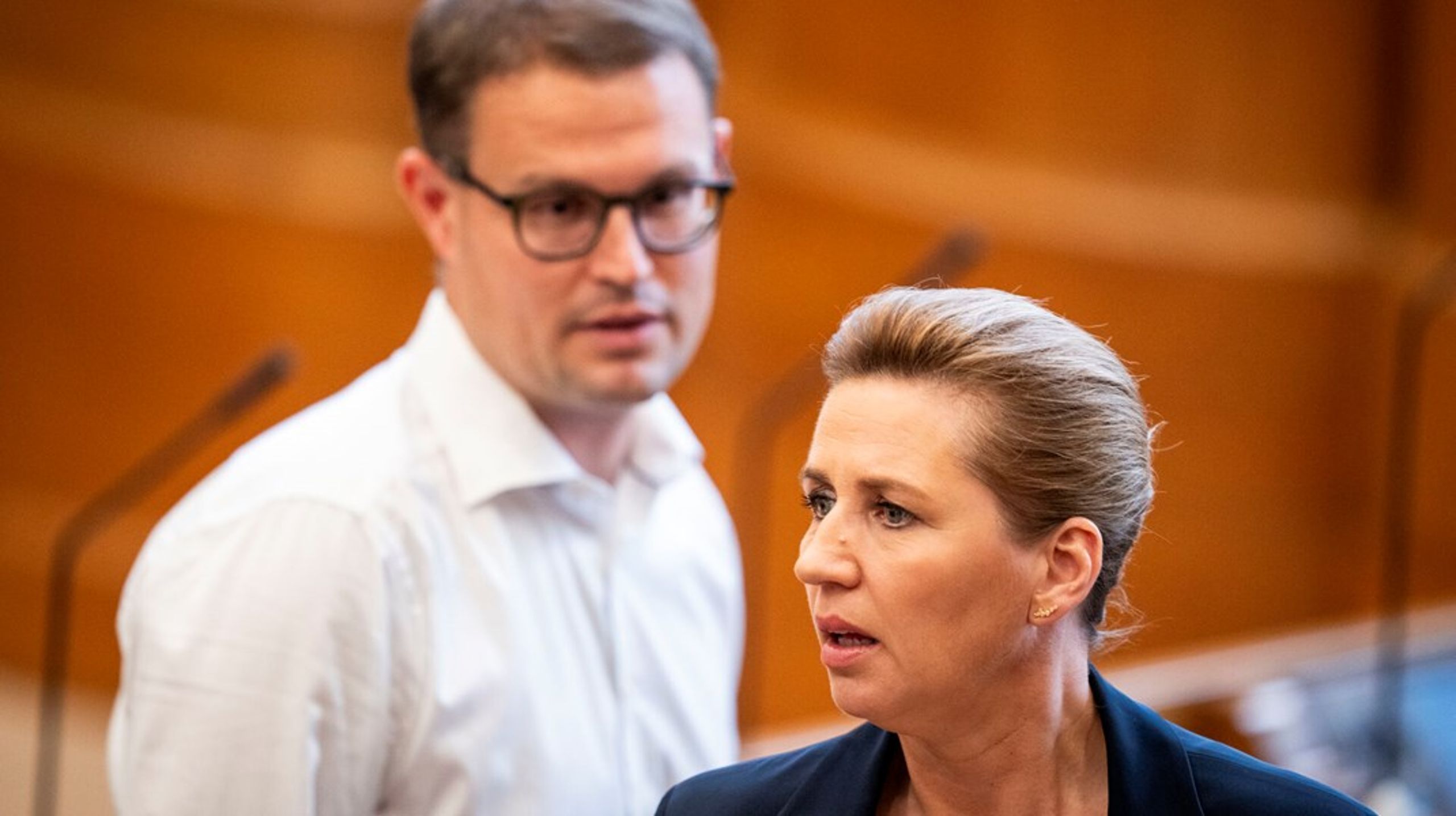 Christian Rabjerg Madsen afviser, at Socialdemokratiet afviger fra det, Mette Frederiksen tidligere har sagt om iværksættere og formueskatten.