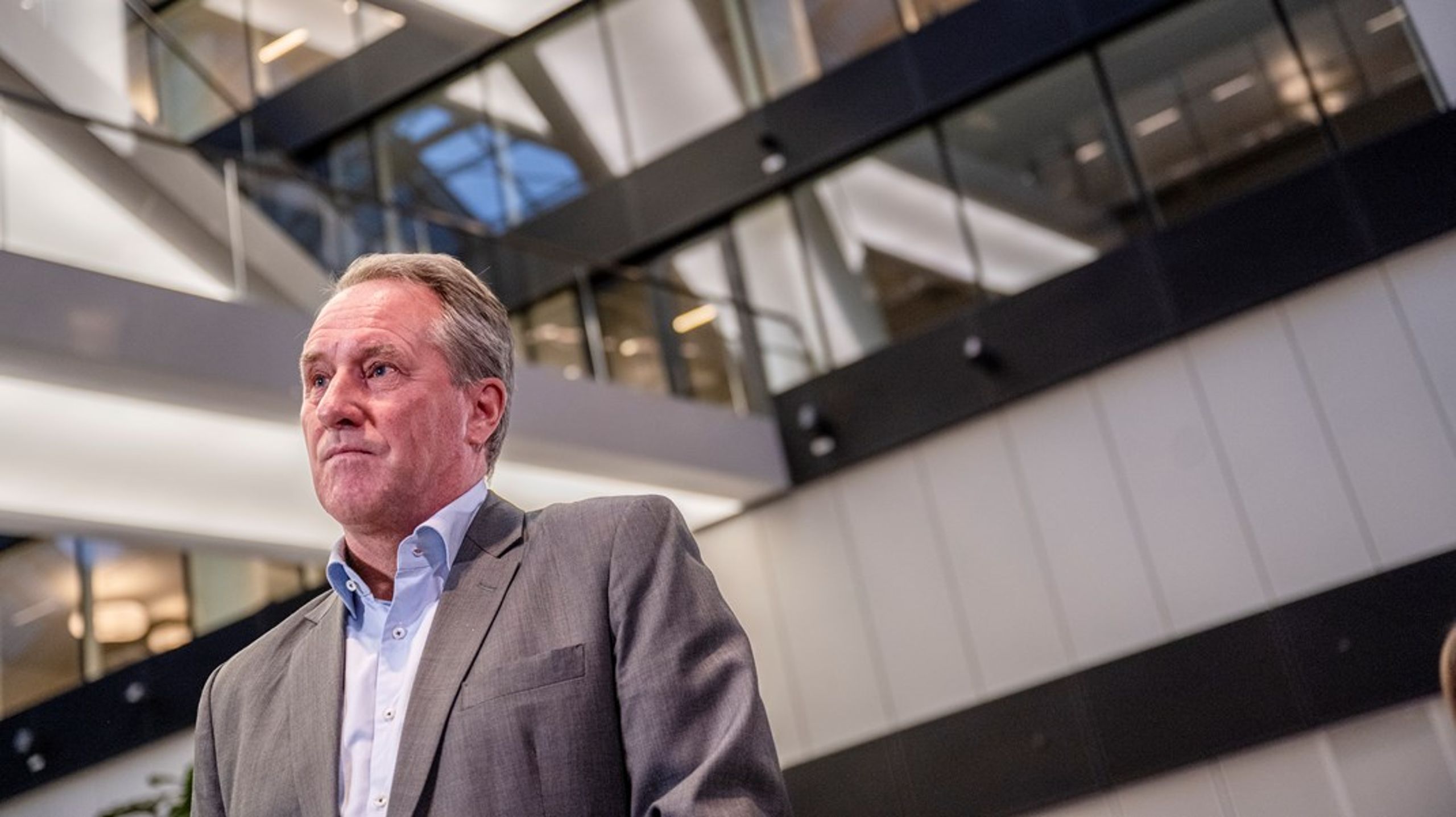 Dansk Industris direktør, Lars Sandahl Sørensen, er en af afsenderne på den nye kampagne.