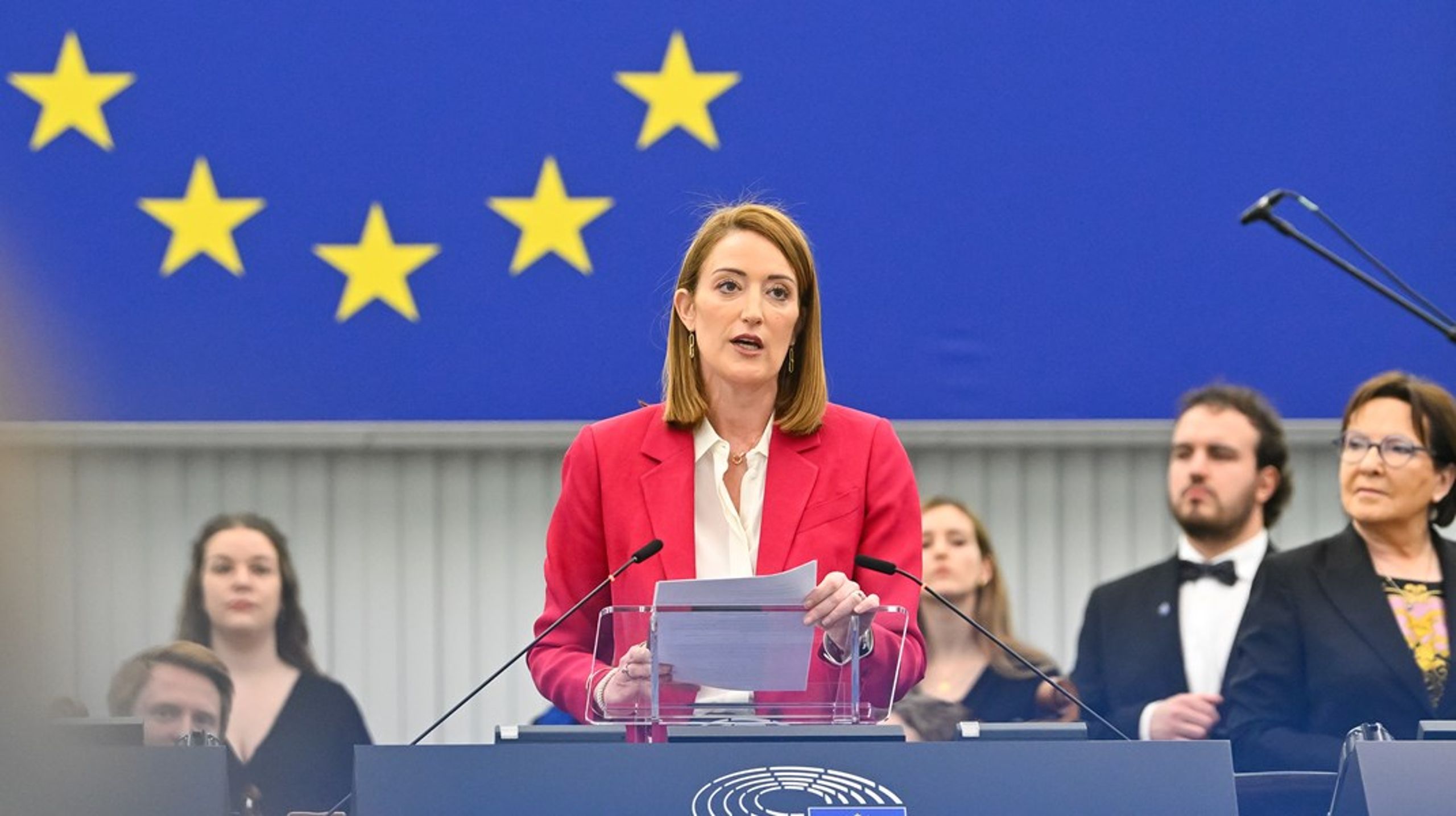 Formand for Europa-Parlamentet, Roberta Metsola, afslørede i dag navnene på de første modtagere af den nyoprettede Europæiske Fortjenstorden, som anerkender betydelige bidrag til europæisk integration samt til fremme og forsvar af europæiske værdier.