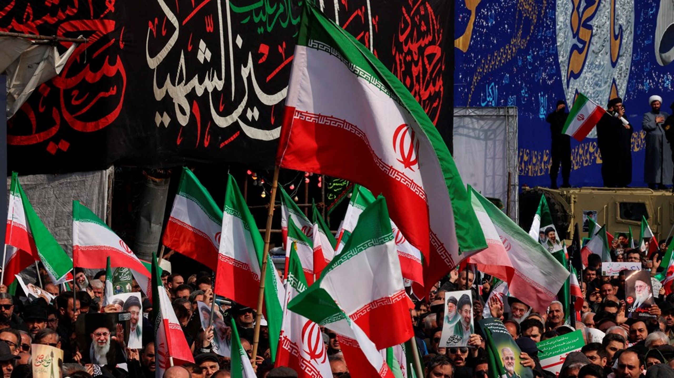 Det er ikke en nem sag at sætte amerikanske landstyrker ind for at nedkæmpe det, der er tilbage af den iranske modstand. Heller ikke selvom den iranske diaspora presser på, og der udsendes billeder af jublende iranere i Teherans gader,&nbsp;skriver Holger K. Nielsen.